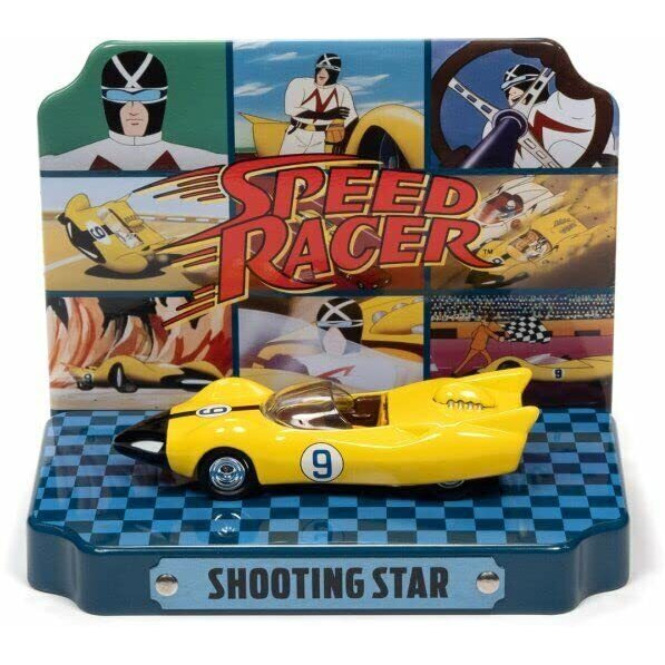 Johnny Jlsp121 Lightning 1/64 Mach Gogogo Meteor Issue Tin Diorama Speed Racer Shooting Star 9