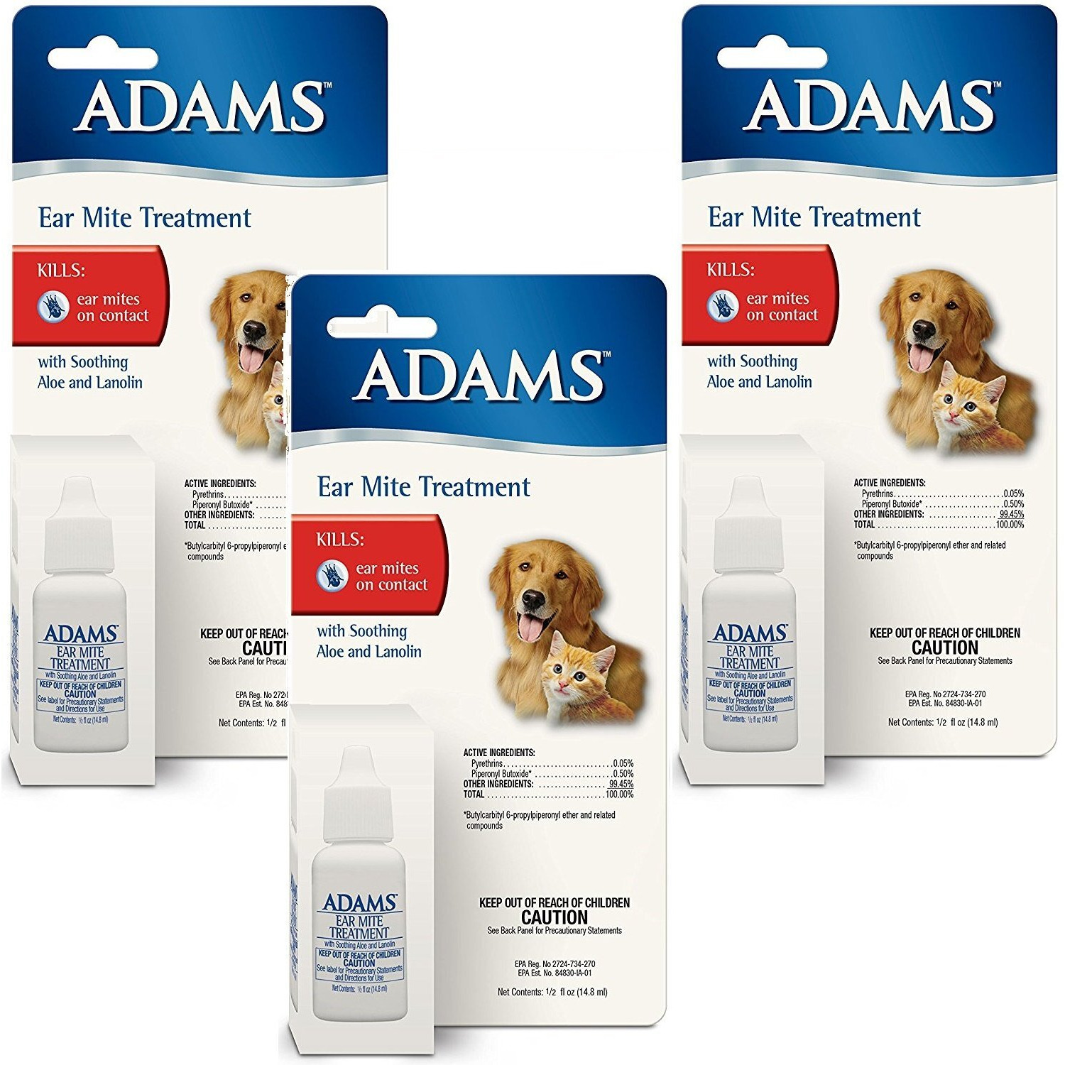 Adams Ear Mite Treatment