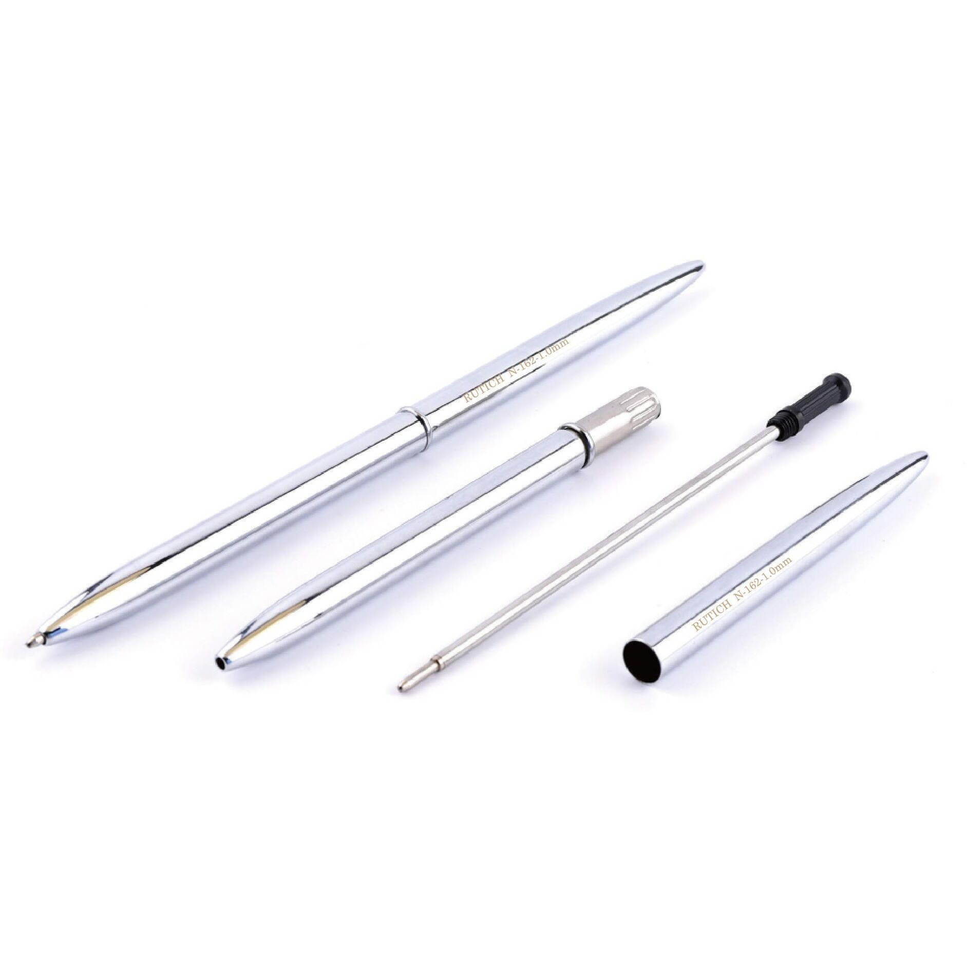 Rutich Replacement Wedding Signing Pen Guest Book Pen For Wedding Bridal Engagement Valentine's Day Signing Pen Holder  Silver 6 Pcs