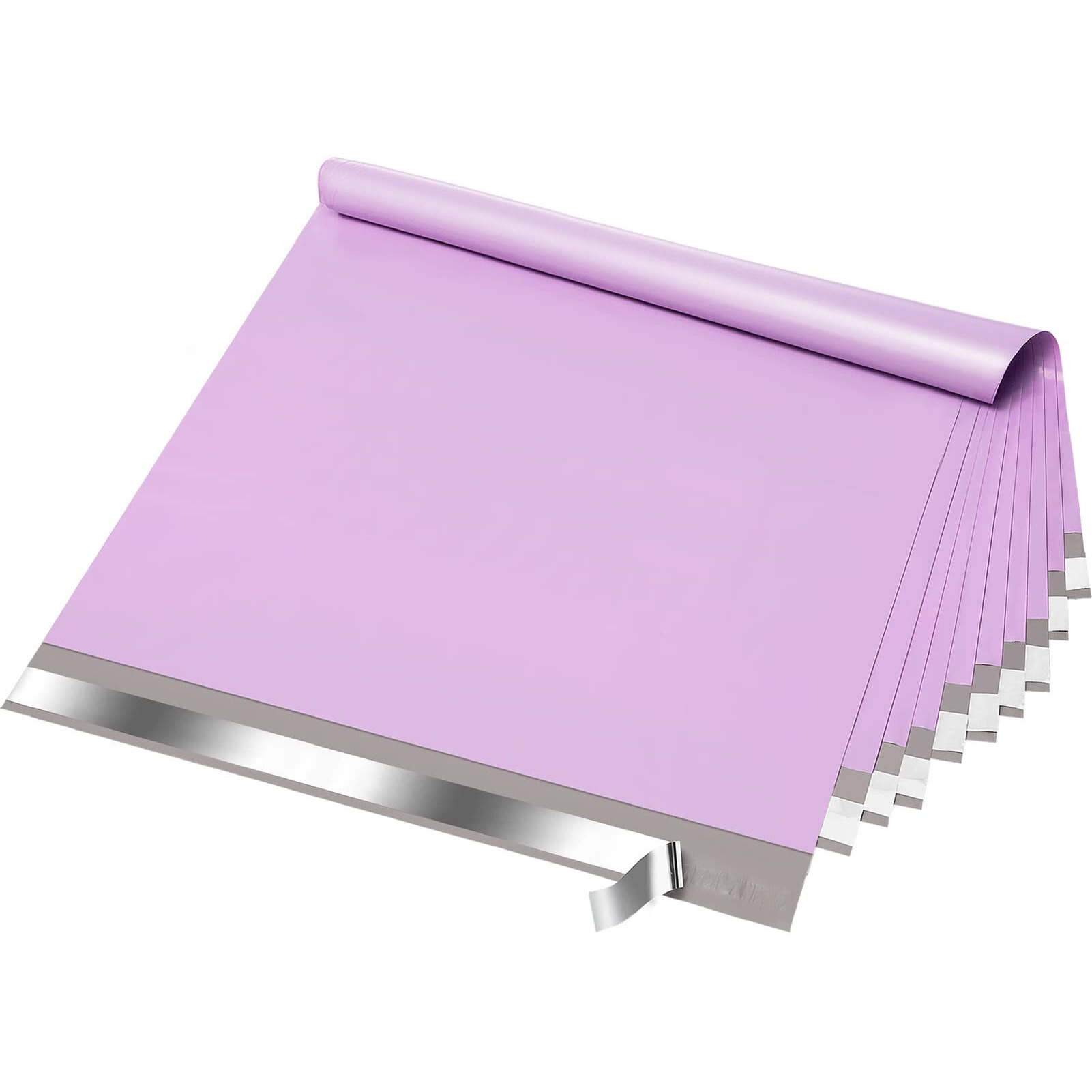Fuxury Large Poly Mailers 24X24 Inch 50 Pcs  Waterproof Shipping Bags For Clothing  Strong Adhesive Shipping Envelopes For Small Business Suppliers  Self Seal Mailers Poly Bags Mailing Bags Purple