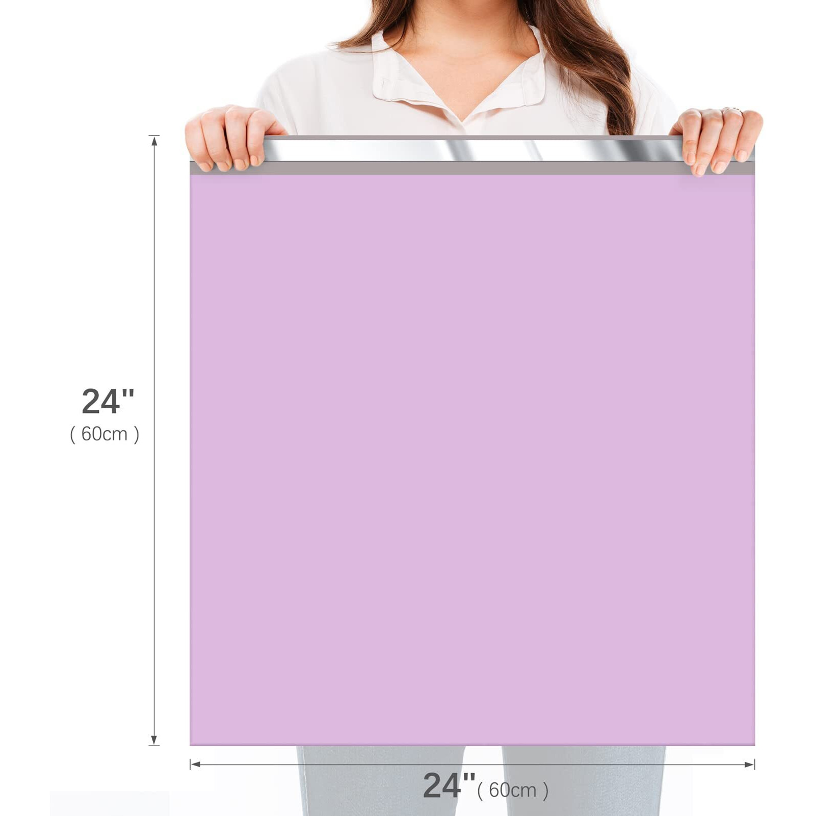 Fuxury Large Poly Mailers 24X24 Inch 50 Pcs  Waterproof Shipping Bags For Clothing  Strong Adhesive Shipping Envelopes For Small Business Suppliers  Self Seal Mailers Poly Bags Mailing Bags Purple