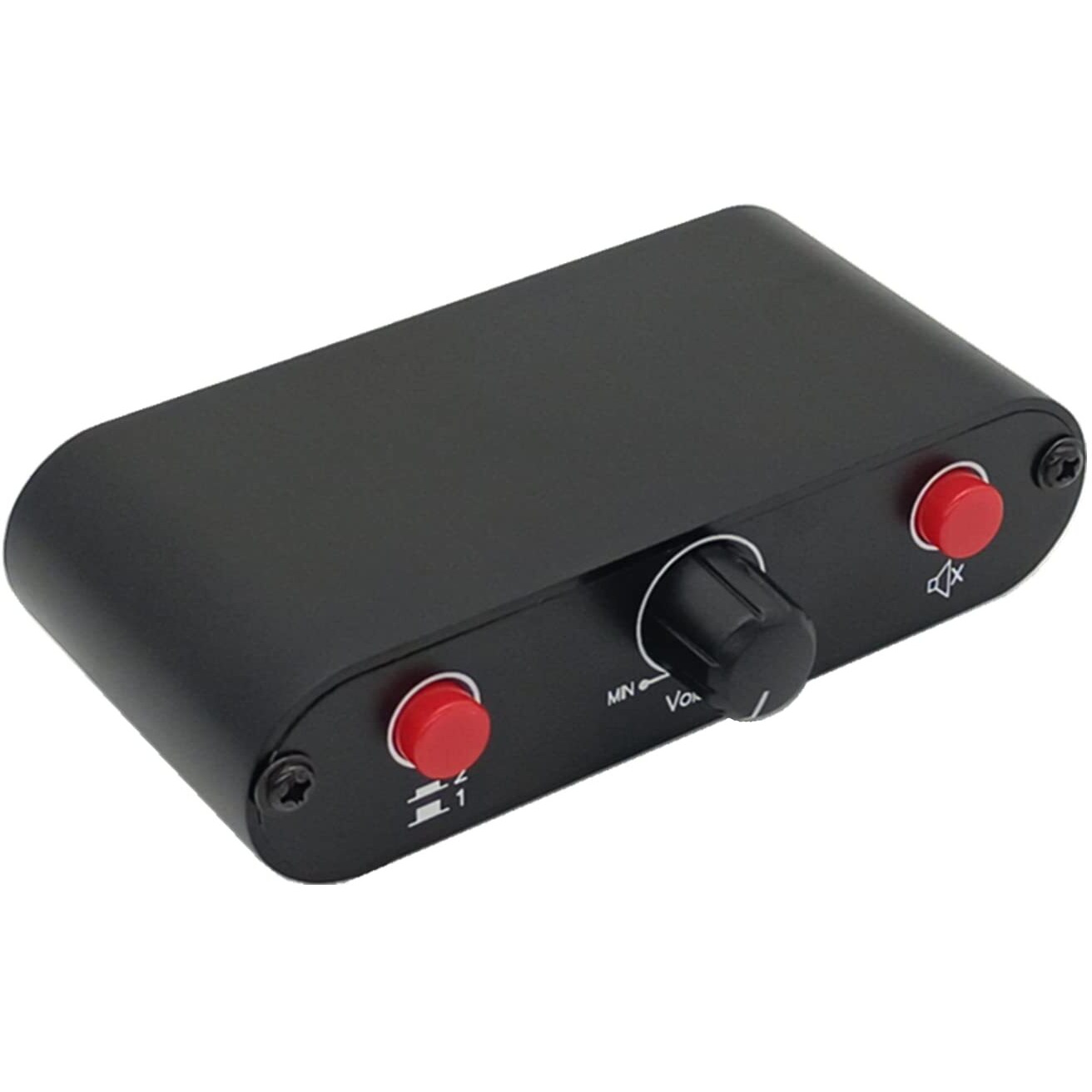 2-Way Rca Stereo Audio Switch Input Signal Source Switcher Selector Splitter Box(2 In 1 Out / 1 In 2 Out)-Rc21