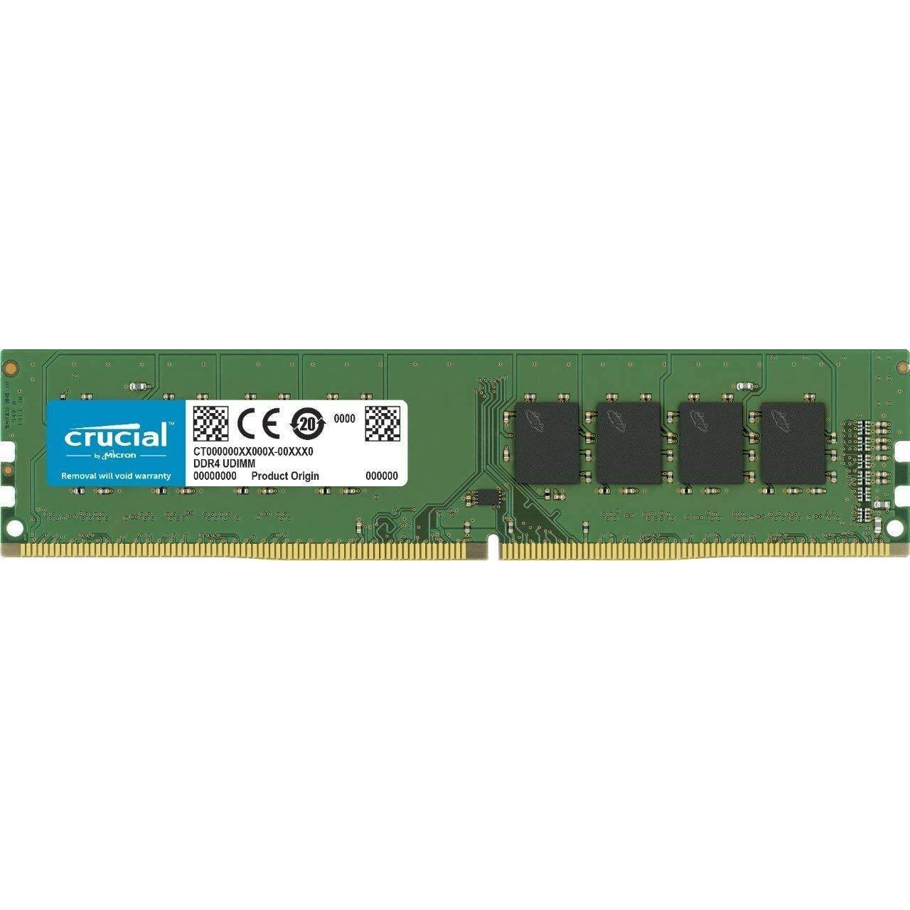 Crucial 8Gb Single Ddr4 2666 Mt/S (Pc4-21300) Sr X8 Dimm 288-Pin Memory - Ct8G4Dfs8266