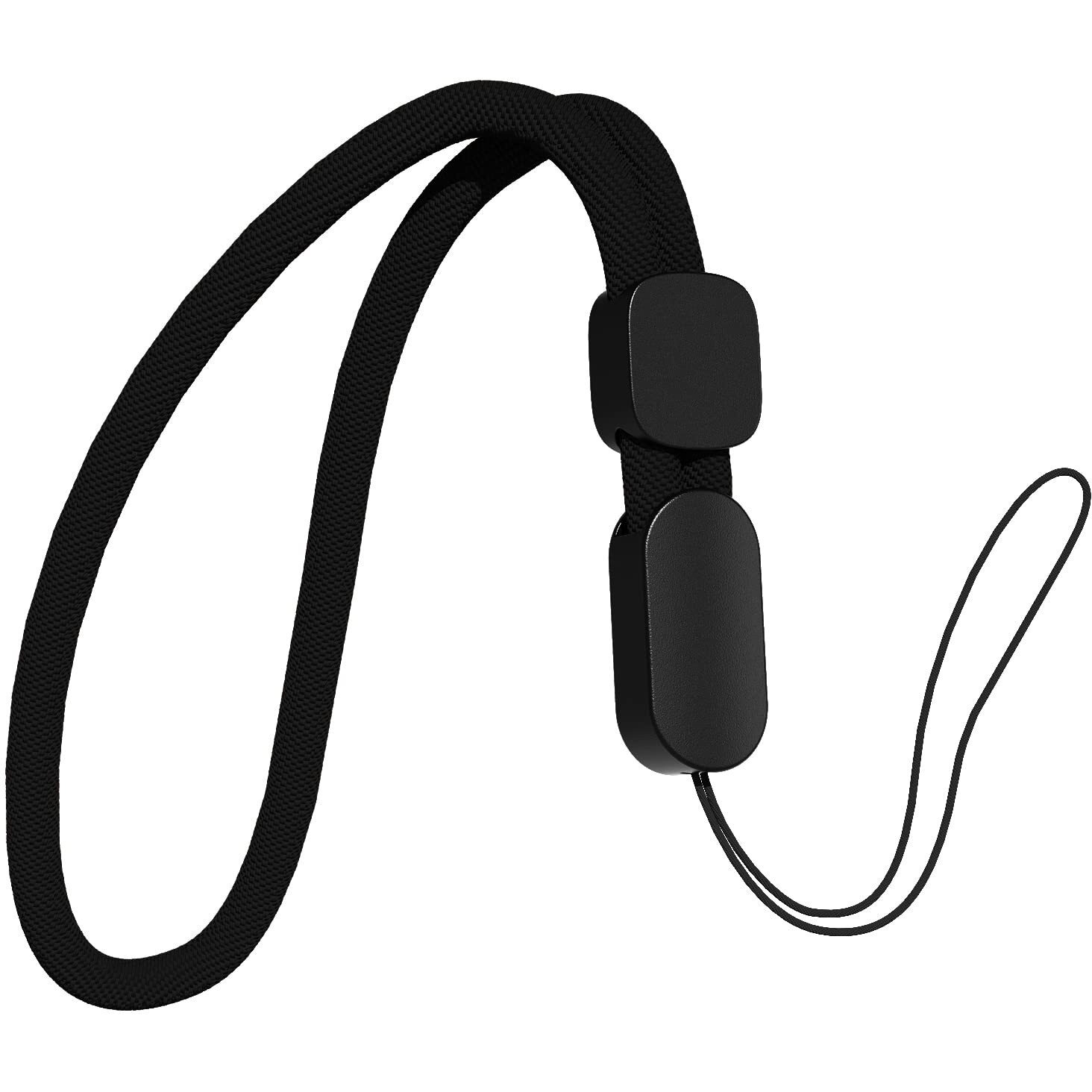 Oakxco Lanyard Compatible With Airpods Pro 2 Loop Adjustable Hand Wrist Nylon Strap  Lanyard For Cell Phone/Camera/Switch/Ipods Pro 2Nd/Airpods 1/2Nd/3Rd/Pro Case  Black