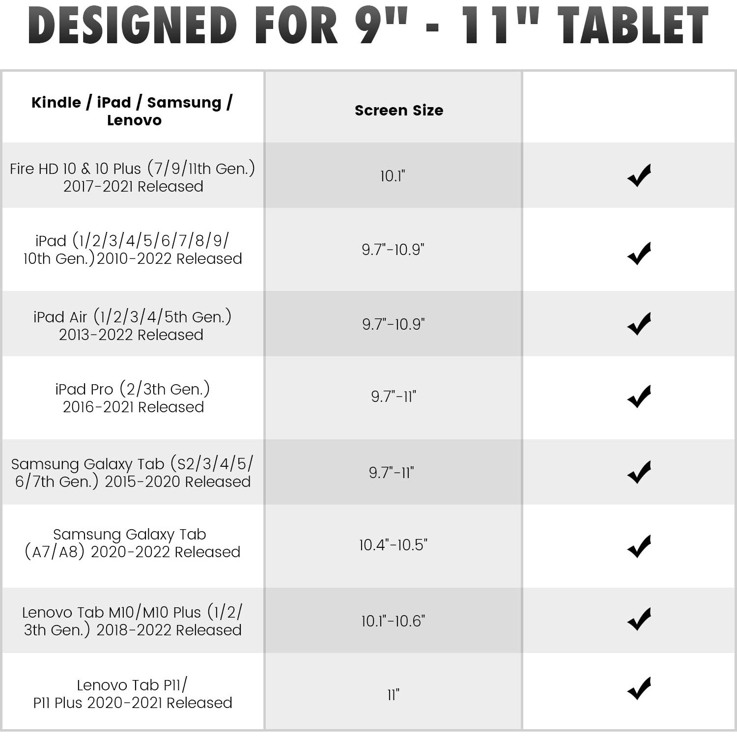 Moko Security Hand-Strap For 9-11 Inch Tablet  Ipad/Ipad Pro/Ipad Air/Kindle Fire Hd/Samsung  High-Elasticity Versatile Hand Strap Lightweight Finger Grip Holder  Black