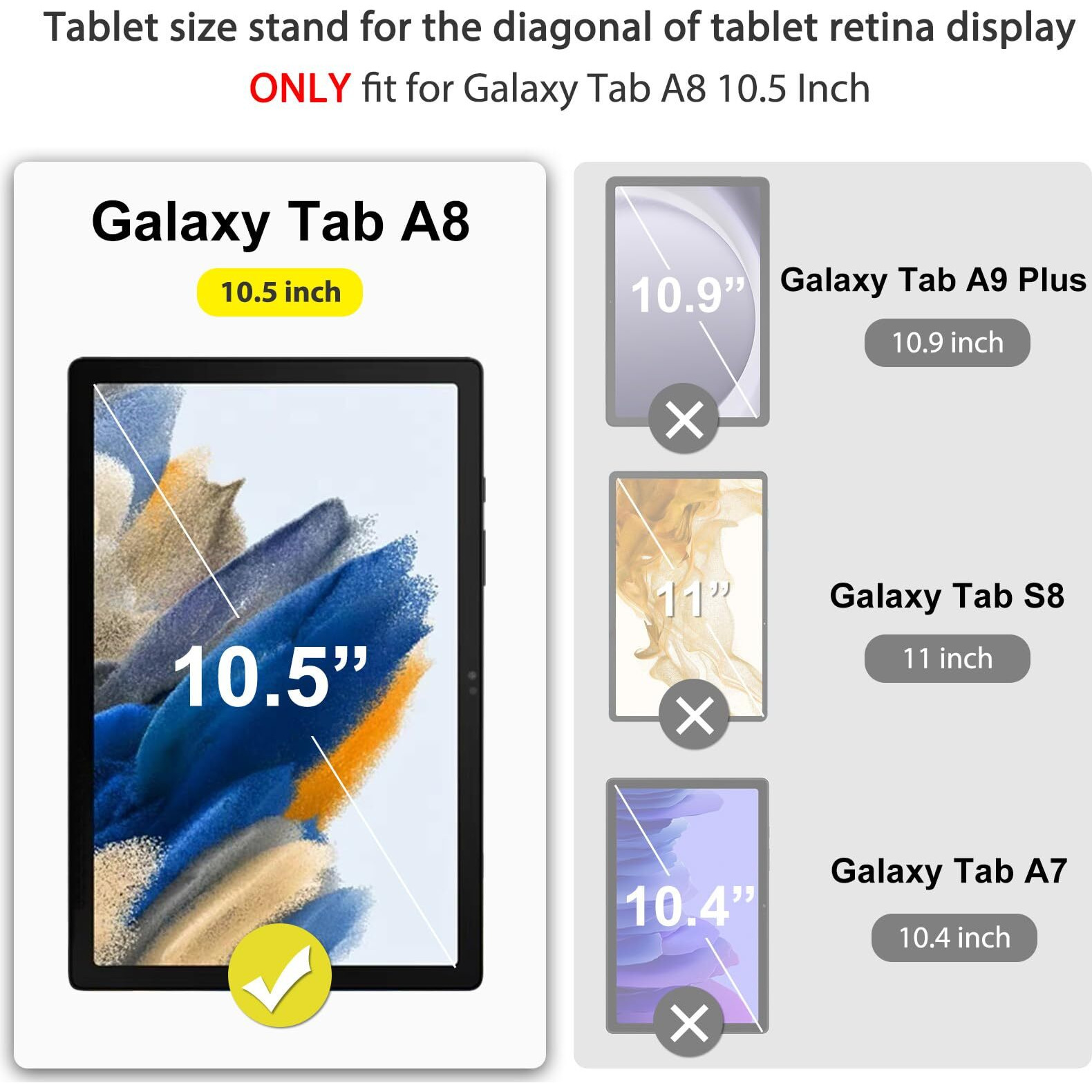 Sparin 3 Pack Screen Protector For Samsung Galaxy Tab A8 10.5 Inch  Tempered Glass Screen Protector For Galaxy Tablet A8 2022  Anti-Scratch