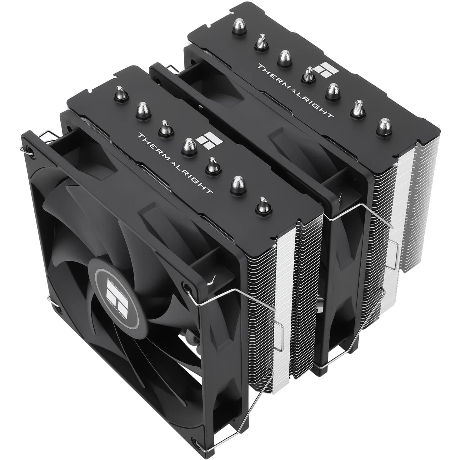 Thermalright Ps120Se Cpu Air Cooler  7 Heat Pipes Cpu Cooler Dual 120Mm Tl-C12B V2 Pwm Fan  Aghp 4.0 Technilogy  S-Fdb Bearing  For Amd Am4 Am5/Intel 1700/1150/1151/1200  Pc Cooler