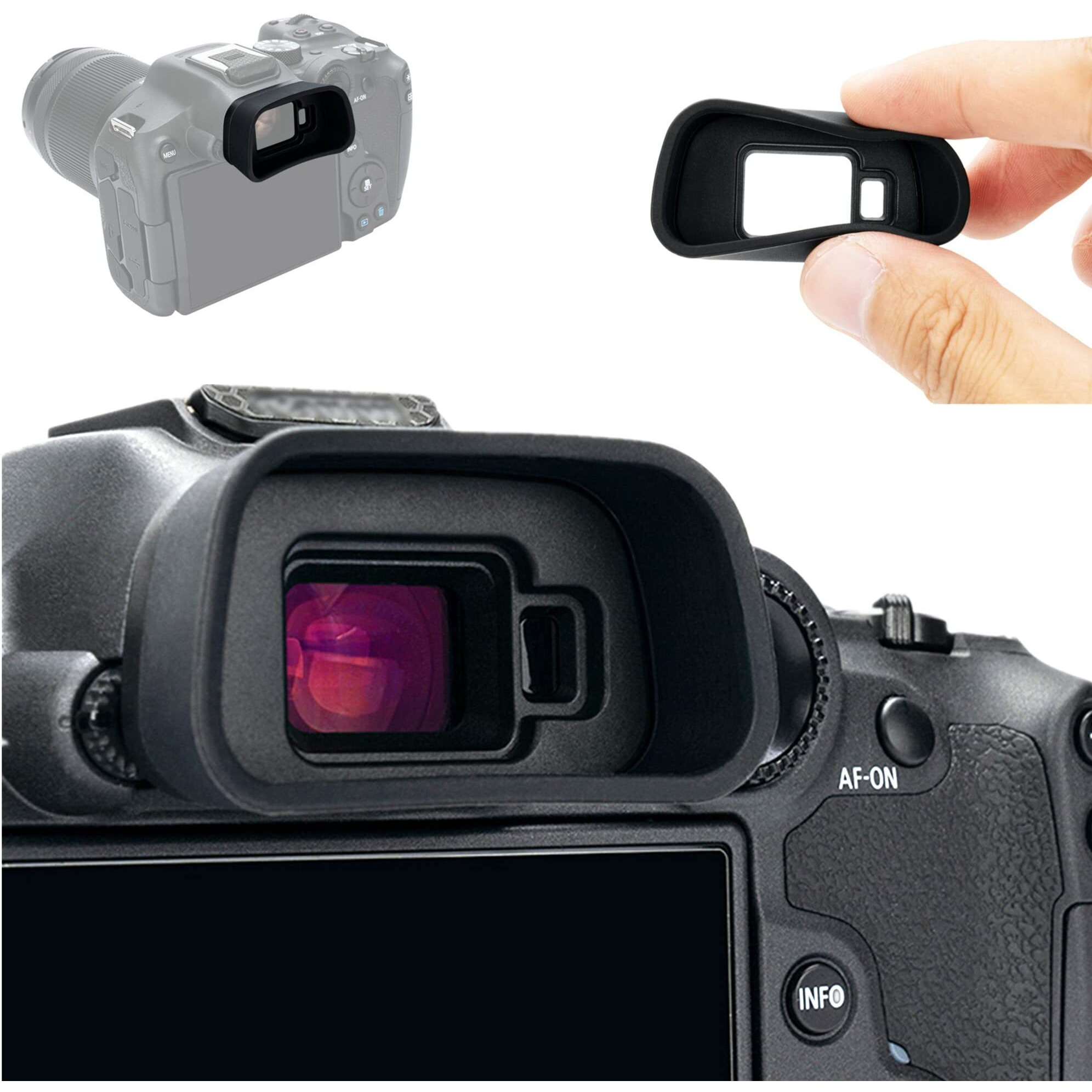 Soft Silicon R7 Eyecup Eyepiece