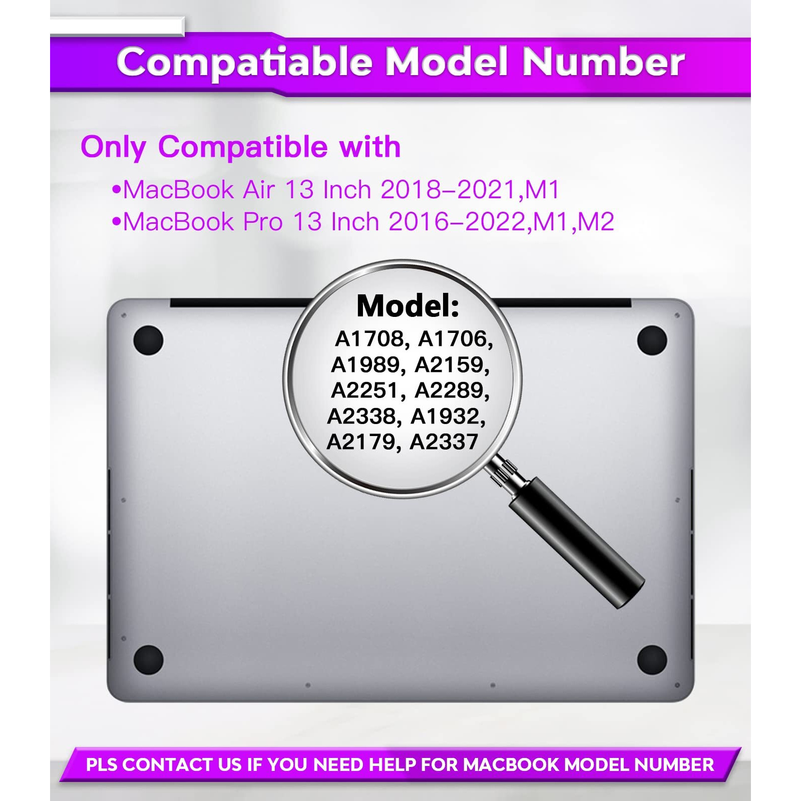 Pys Macbook Air 13 Inch Privacy Screen Compatible With Macbook Air 13.3'(Released In 2018-2021 A1932 A2179 A2337)-Anti Glare Webcam Cover Slider Provide Privacy  Ultra Slim Easy On