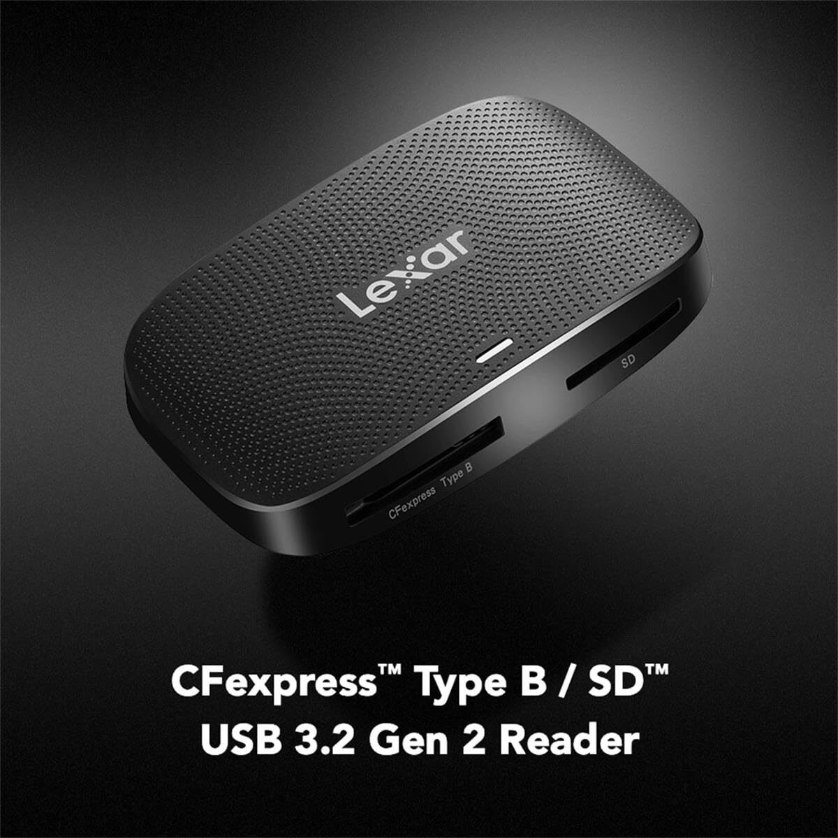 Lexar Professional Cfexpress Type B / Sd Usb 3.2 Gen 2 Reader  Transfer Speeds Up To 10Gbps  Designed For Cfexpress Type B And Sd Cards (Lrw520U-Rnbng)