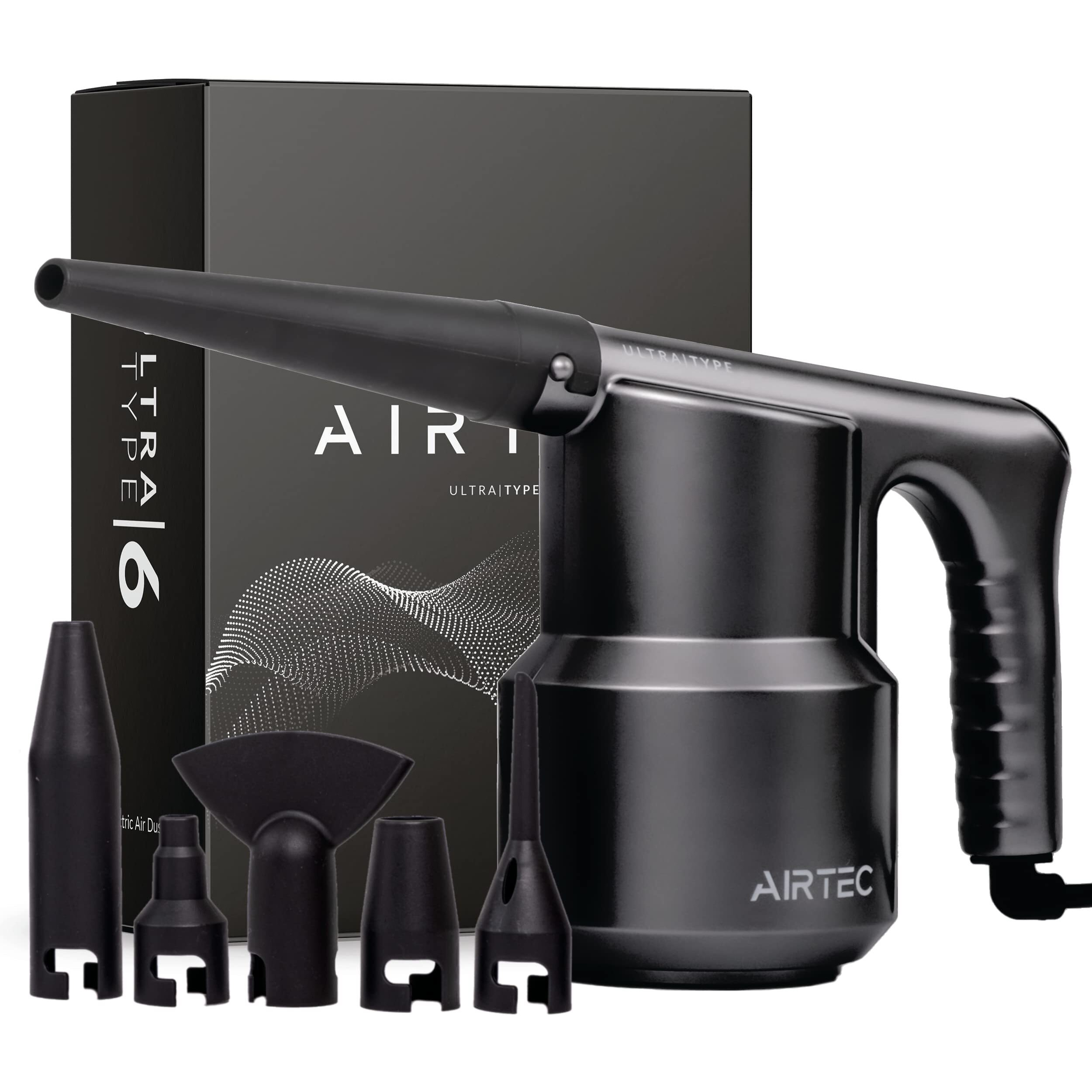 It Dusters Airtec Ultra Electric Air Duster Blower For Pc  Laptop  Console  Electronics And Home Cleaning  Environmental Alternative To Spray Air Can Duster Keyboard Cleaner (Type 6)