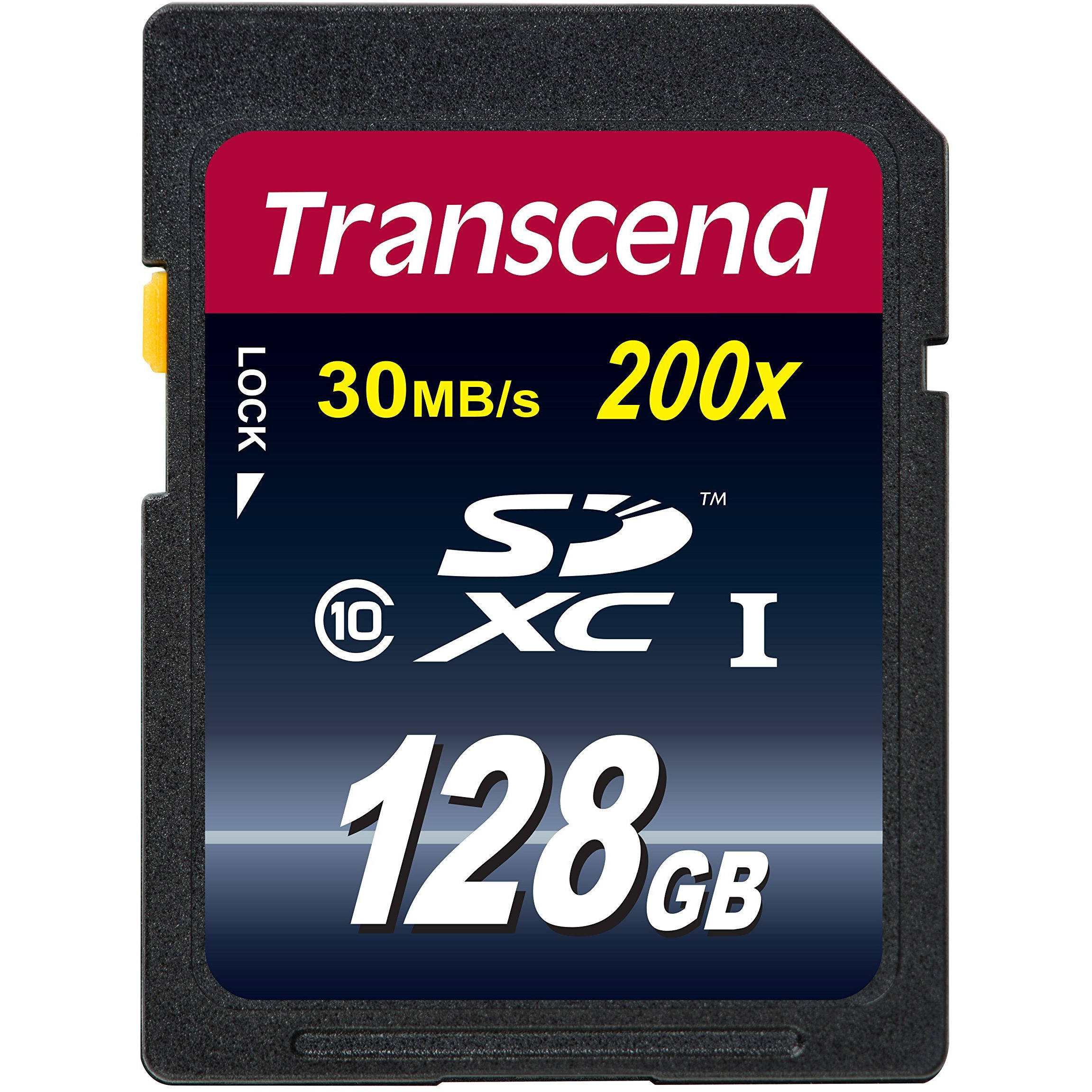 Transcend 128Gb Sdxc Class 10 Flash Memory Card Up To 30Mb/S (Ts128Gsdxc10E)
