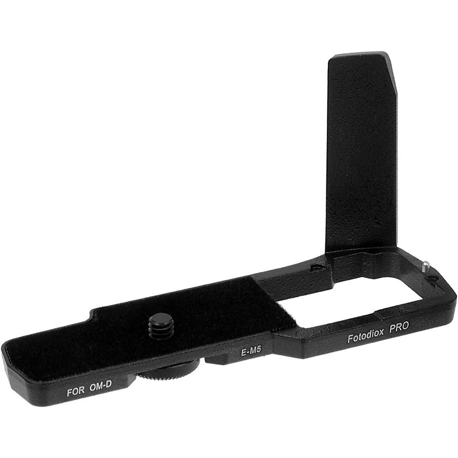 Fotodiox Pro  All Metal Black Camera Hand Grip For Olympus Om-D E-M5 Mirrorless Digital Camera With Battery Access