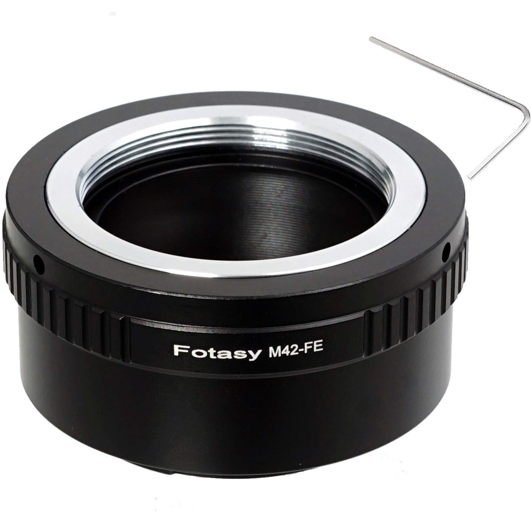 Fotasy Copper Adjustable M42 Lens To E Mount Adapter  42Mm Screw Mount To E Mount  Compatible With Sony A7 A7R A7S Ii Iii Iv A9 A7C Alpha 1 A6600 A6500 A6400 A6300 A6100 A6000 A5100 A5000 A3500 Zv-E10