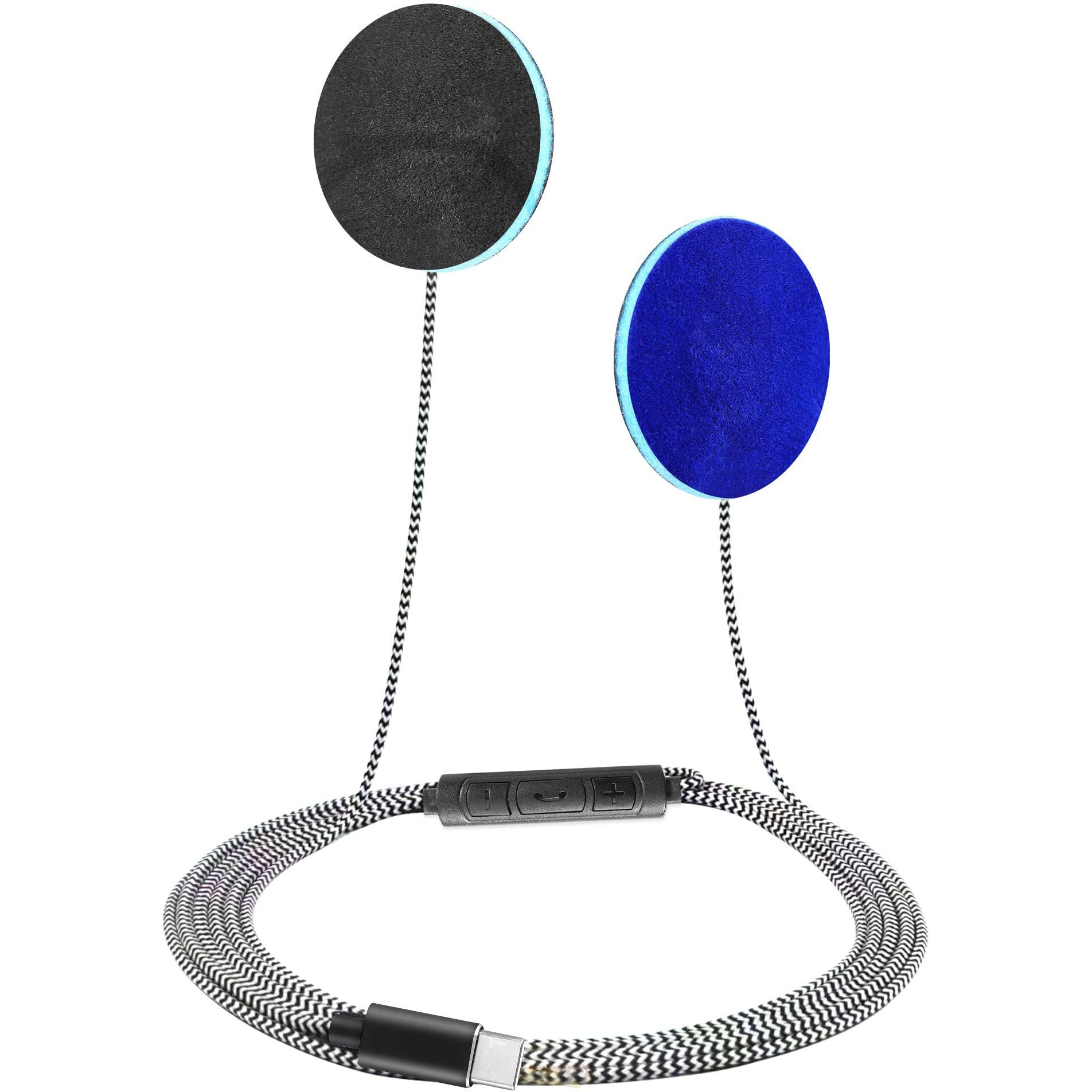 Mmuss Sleep Ultra Thin Pillow Speakers Wired With Mic  Control Button For Sleep Headphones. Headband Headphone Replacement