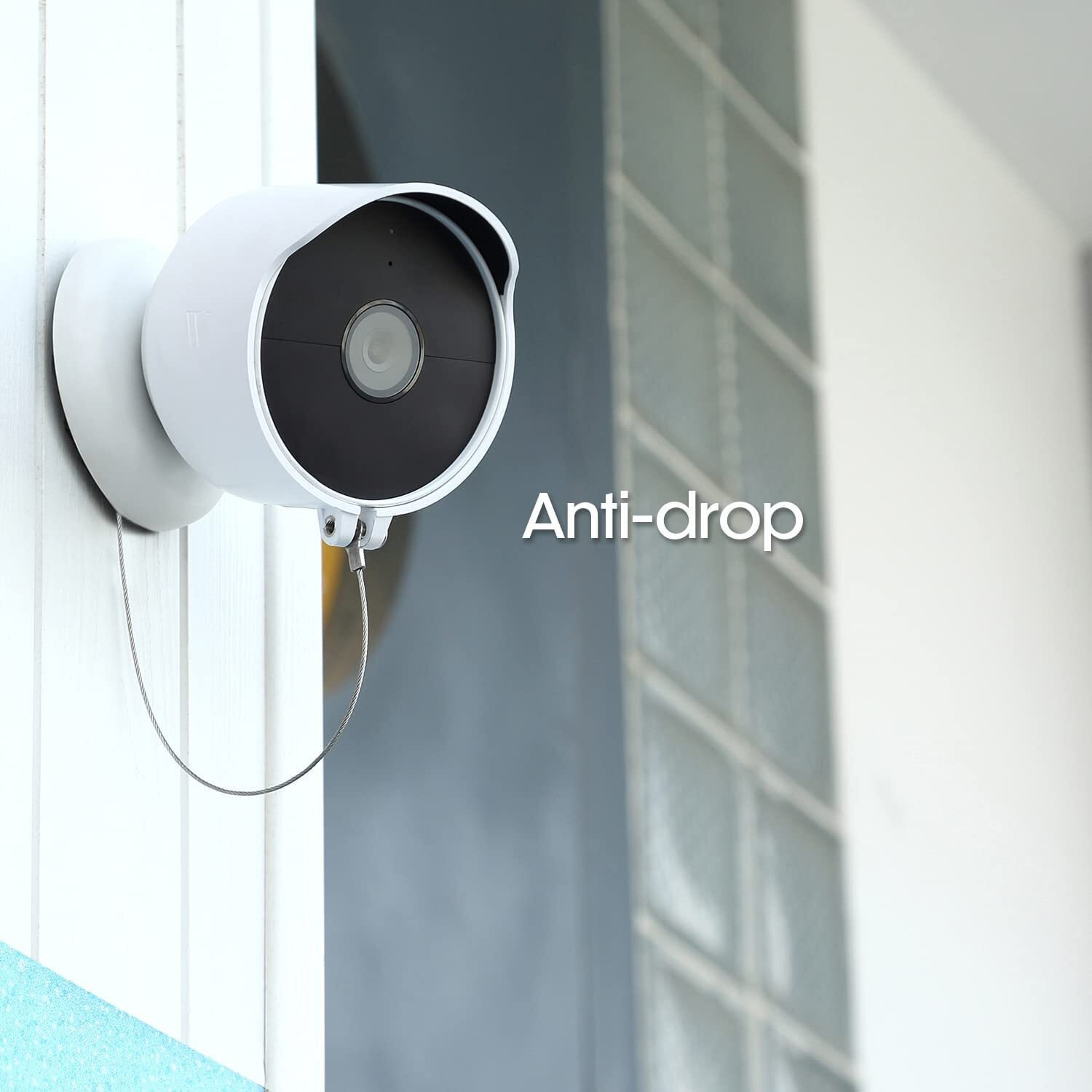Wasserstein Anti-Theft Mount For Google Nest Cam Outdoor Or Indoor  Battery - Made For Google Nest (Camera Not Included)