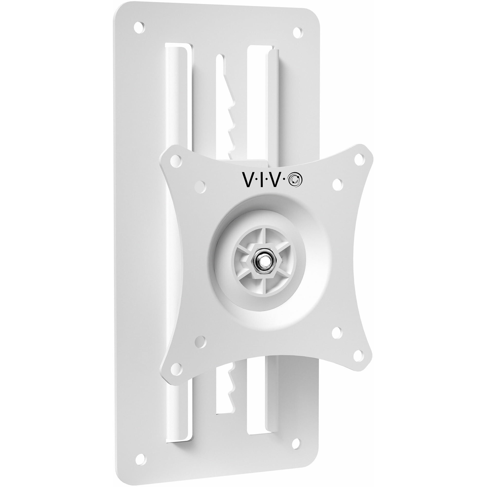 Vivo Height Adjustable 17 To 32 Inch Single Monitor Articulating Wall Mount For Standing Workstations  Fits 1 Screen With Max Vesa 100X100Mm  White  Mount-Vw01Aw