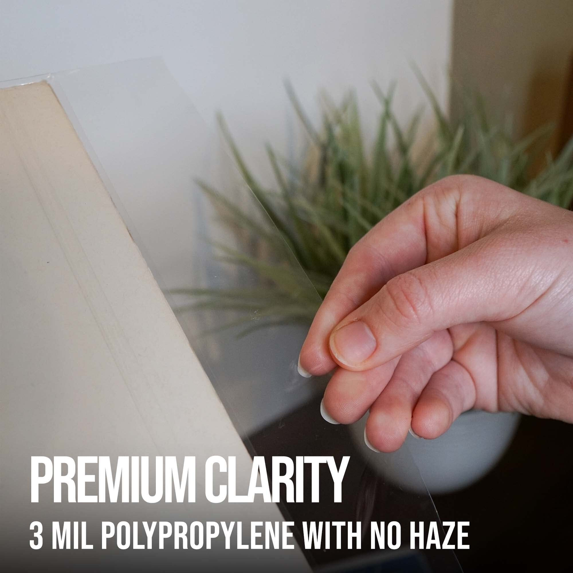 Resealable Record Outer Sleeves For 12"" Vinyl Records (75 Pack) | 3 Mil Polypropylene Covers With Flap | Premium Vinyl Protective Sleeves That Cover And Seal Albums Completely To Prevent Damage