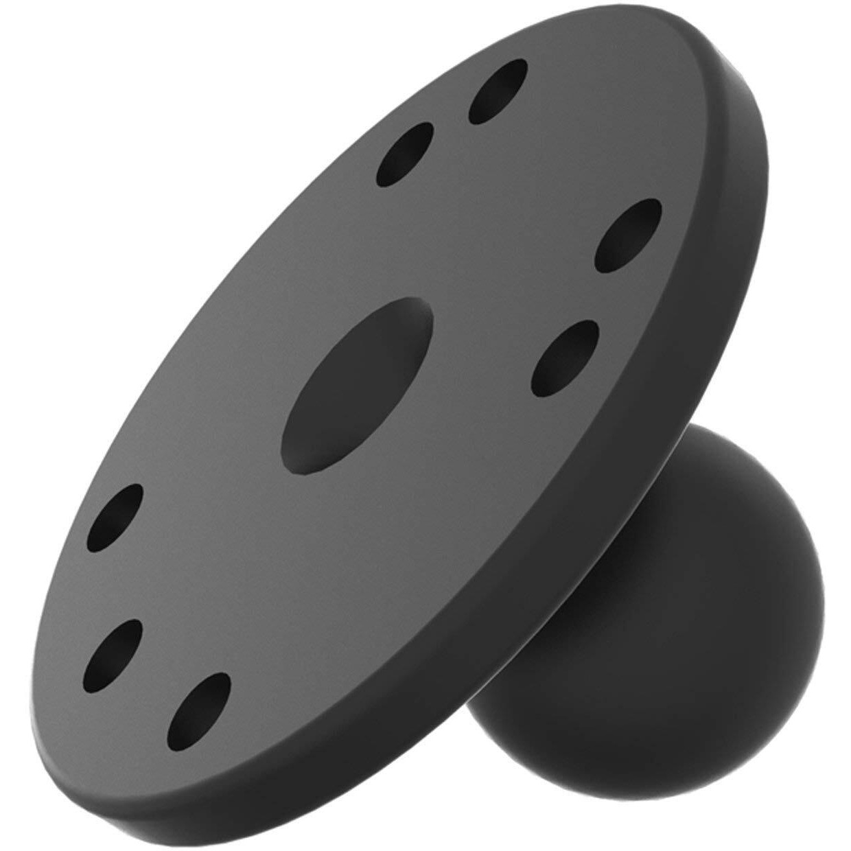Ram Mounts Gps Round Plate With Ball Ram-B-202U With B Size 1"" Ball