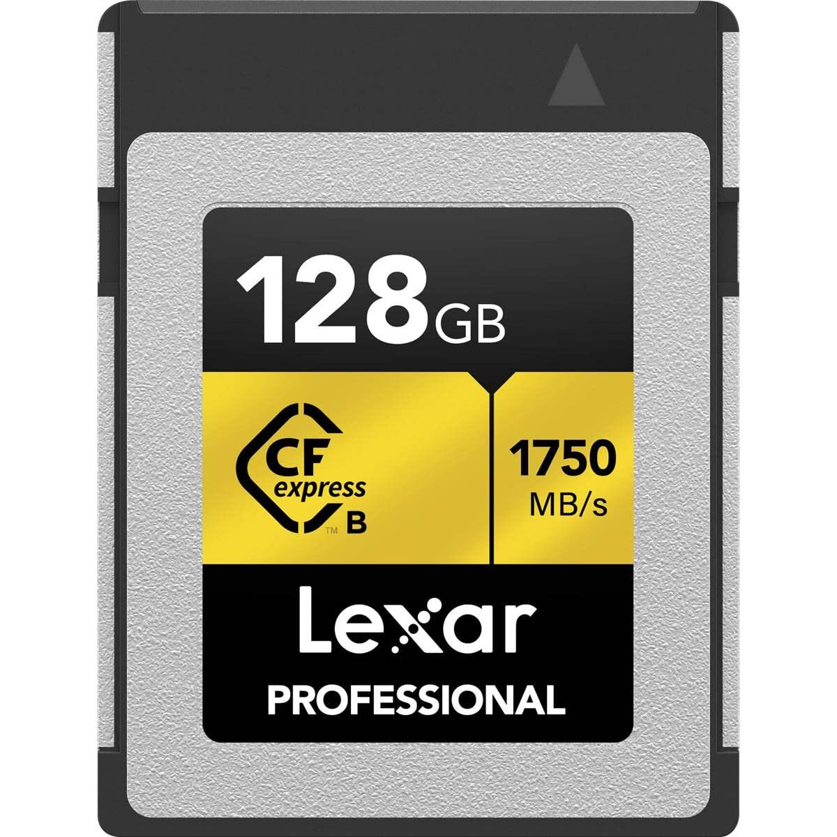 Lexar 128Gb Professional Cfexpress Type B Memory Card Gold Series  Up To 1750Mb/S Read  Raw 8K Video Recording  Supports Pcie 3.0 And Nvme (Lcxexpr128G-Rneng)
