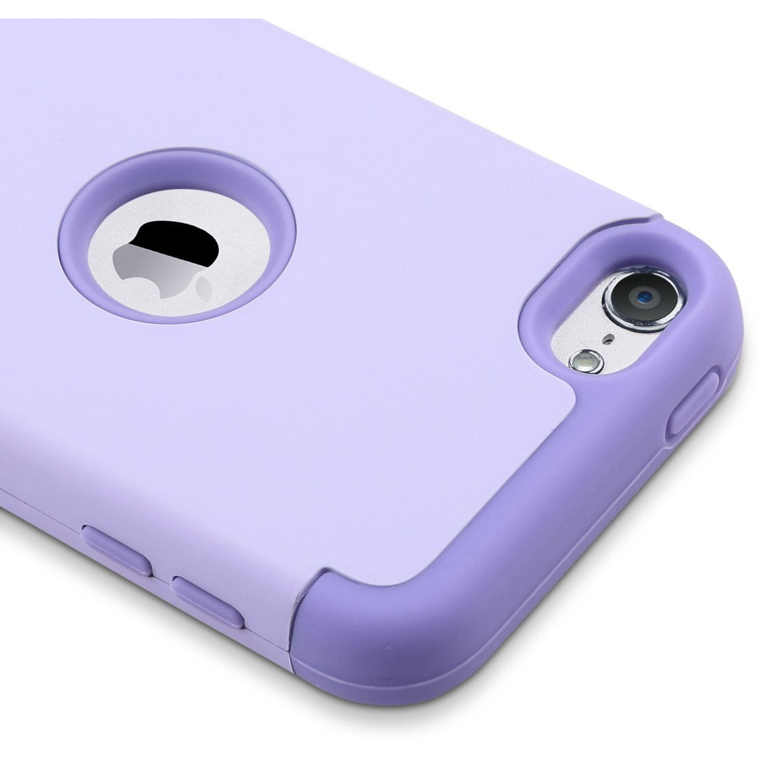 Ulak Compatible With Ipod Touch 7 Case  Ipod Touch 6 Case  Ipod Touch 5 Case  Heavy Duty High Impact Knox Armor Case Cover For Ipod Touch 5Th/6Th/7Th Generation  Purple