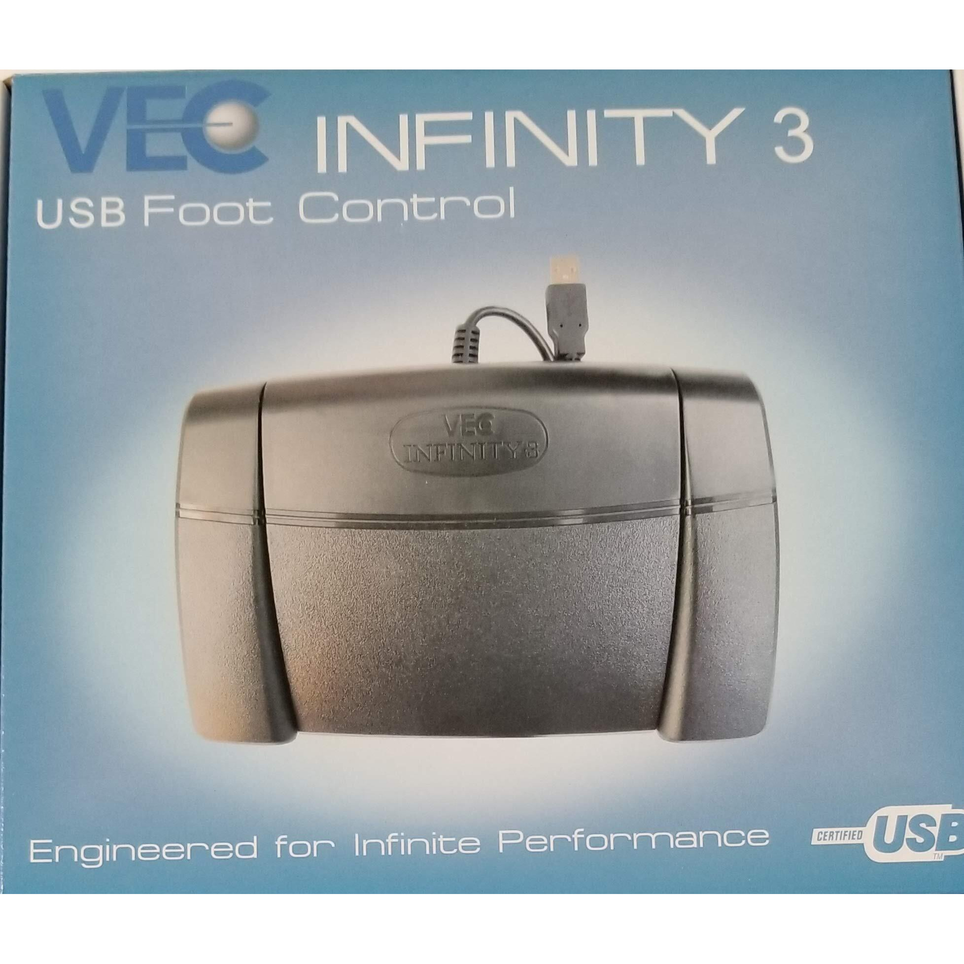 Vec In-Usb-3 Infinity 3 Digital Usb Foot Control