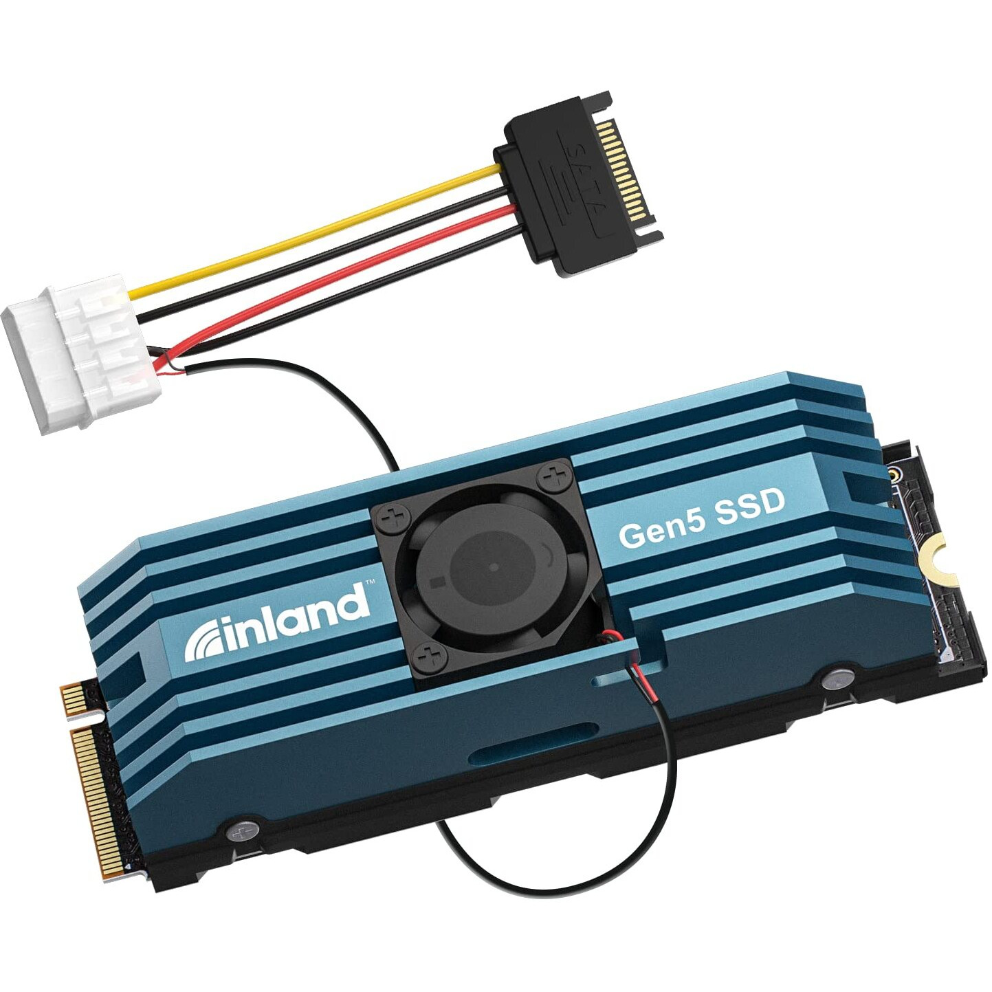 Inland Td510 2Tb Pcie 5.0 M.2 Ssd Gen5 X 4 232-L 3D Tlc Nand Nvme 2280 Internal Solid State Drive Gaming Ssd With Heatsink & Dram