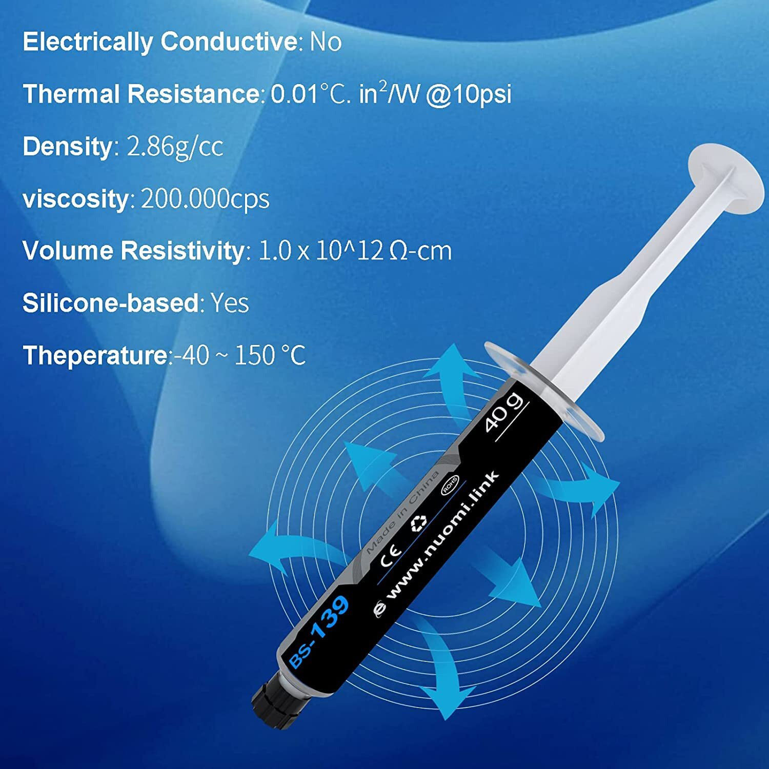 Bsff Thermal Paste  80G With 6 Toolkit