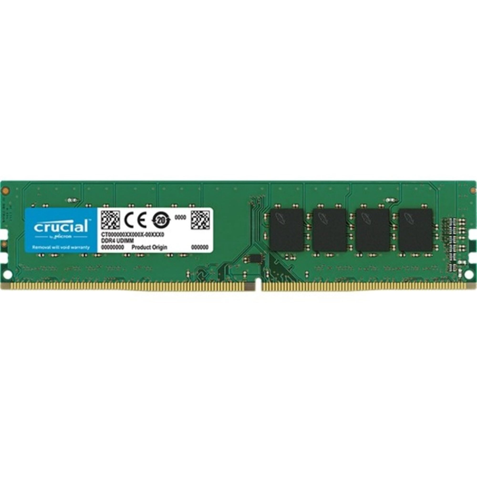 Crucial 8Gb Single Ddr4 3200 Mt/S (Pc4-25600) Cl22 Sr X8 Unbuffered Dimm 288-Pin Memory - Ct8G4Dfs832A