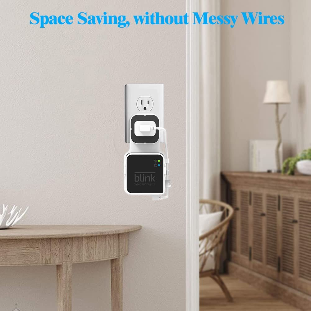 256Gb Usb Flash Drive And Blink Sync Module 2 Mount  Save Space And Easy Mount Bracket For Blink Outdoor Indoor Security Camera (Blink Sync Module 2 Is Not Included)