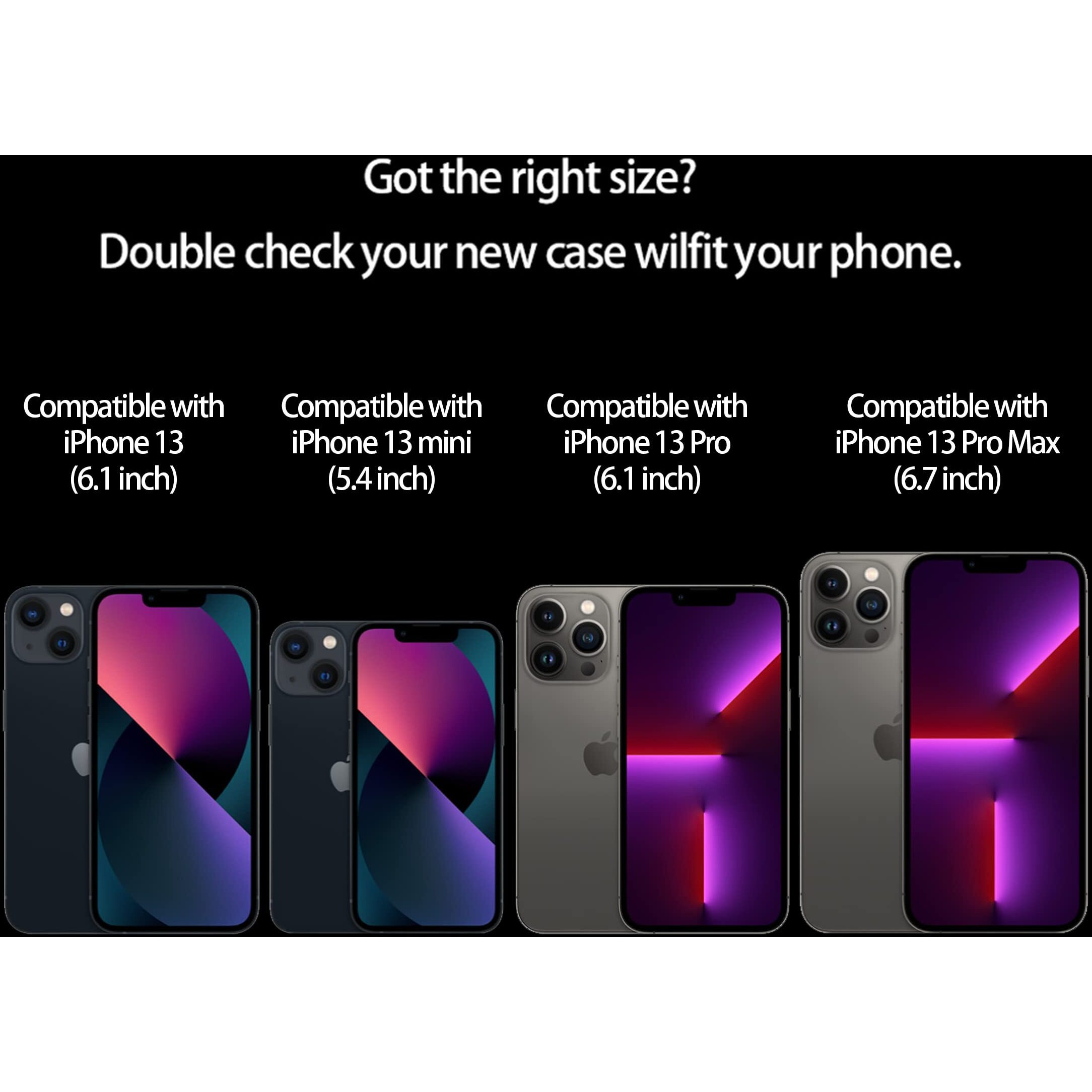 Vuttoo For Iphone 13 Case - Halloween Haunted House Pattern Phone Case - Tpu Shock Absorption Protection Phone Cover Case