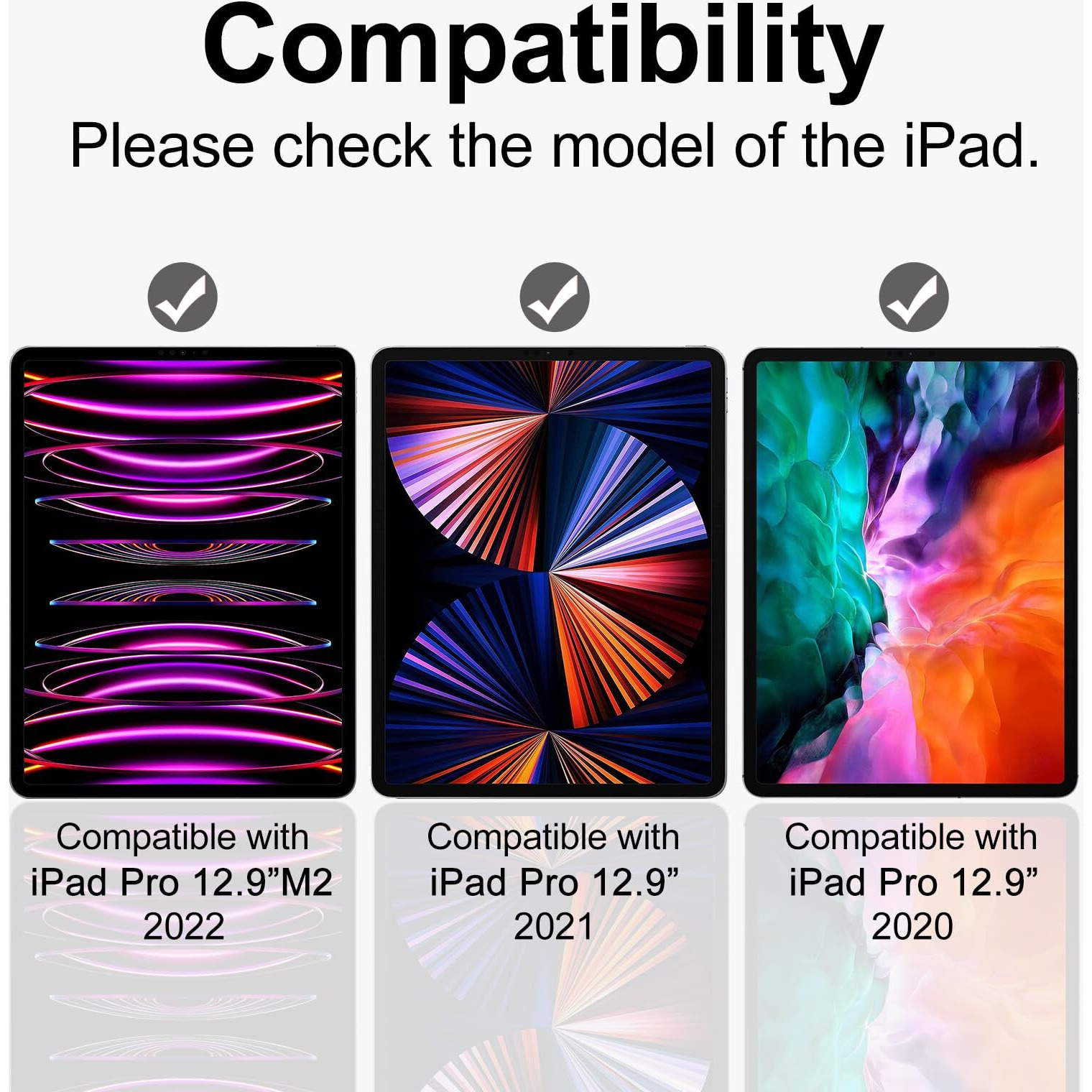 2 Pack - Blue Light Blocking Screen Protector Compatible With Ipad Pro 12.9 6Th /5Th / 4Th /3Rd Gen (2022/2021/2020/2018)  Anti-Blue Light Anti-Glare Ipad Pro12.9 Tablet Screen Protector