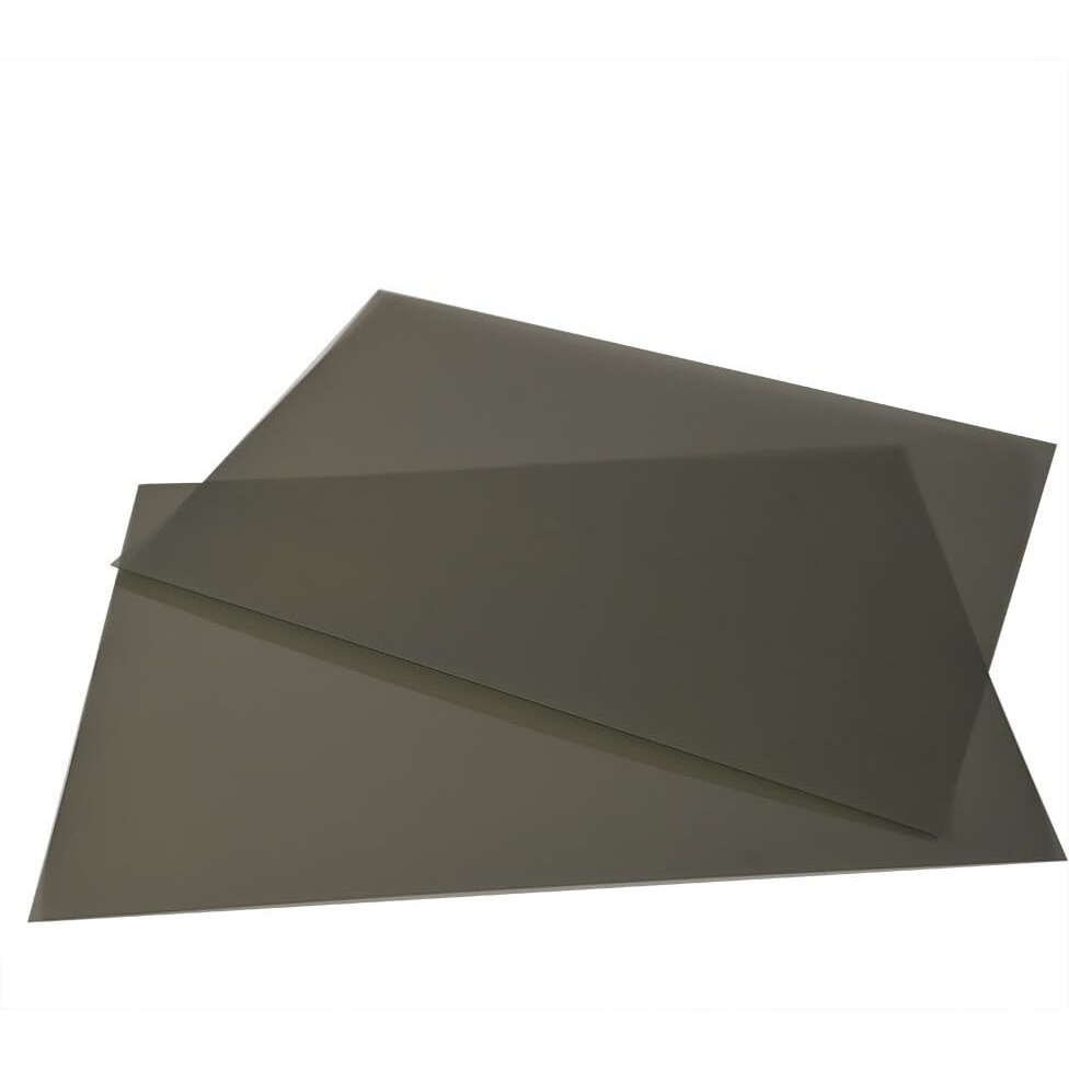 Polarized Film Sheets 2 Pcs 7.8X5.9In/ 20X15Cm Adhesive Polarizer Linear Polarizing Filter For Screen Educational Physics