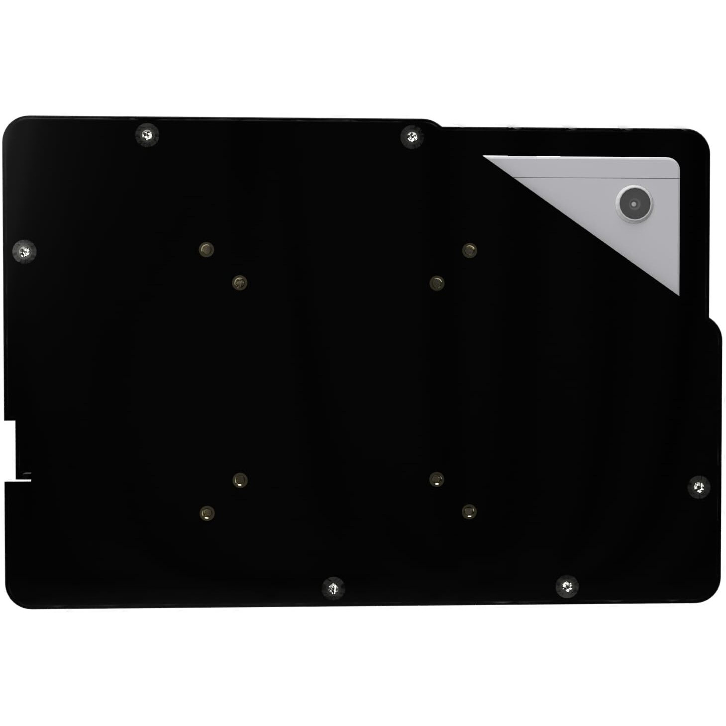 Tabcare Security Anti-Theft Acrylic Vesa Enclosure For Samsung Galaxy Tab A9+ 11 With Wall Mount Kit (Black  Tab A9+ 11)