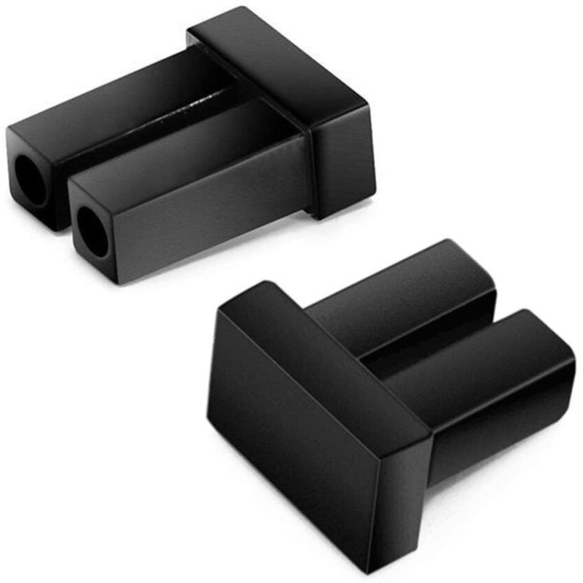 Sfp Sfp+ Sfp28 Dust Cover Anti-Dust Fiber Optic Caps Transceiver Plugs Protector For Lc Duplex Port Black Silicone 100Pcs