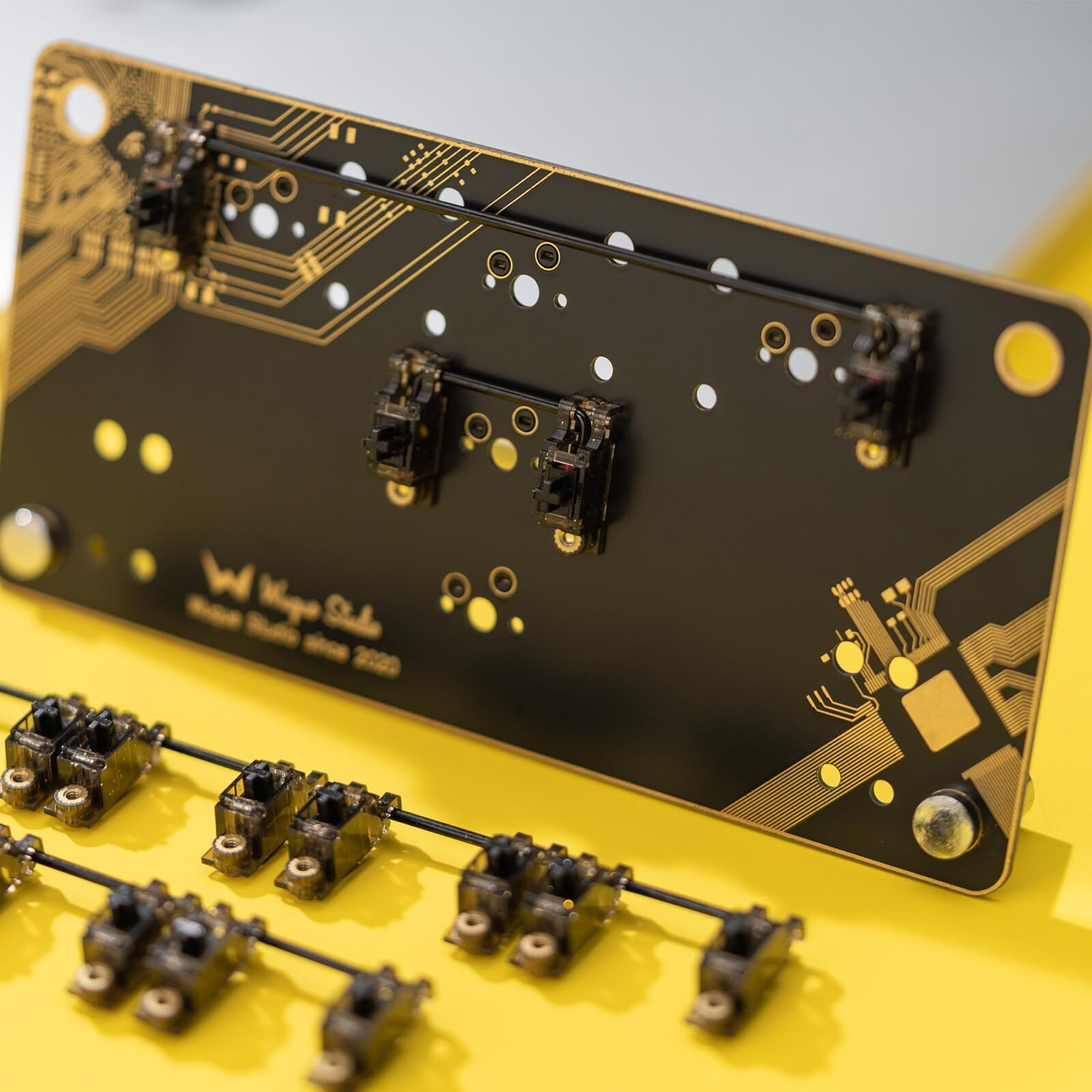 Meletrix Ws V3.1 Stabs Silicon Version Pcb Mount Screw-In Stabilizers 2U 6.25U 7U Stabilizers Mechanical Keyboard Screw Stabilizers 1.2Mm
