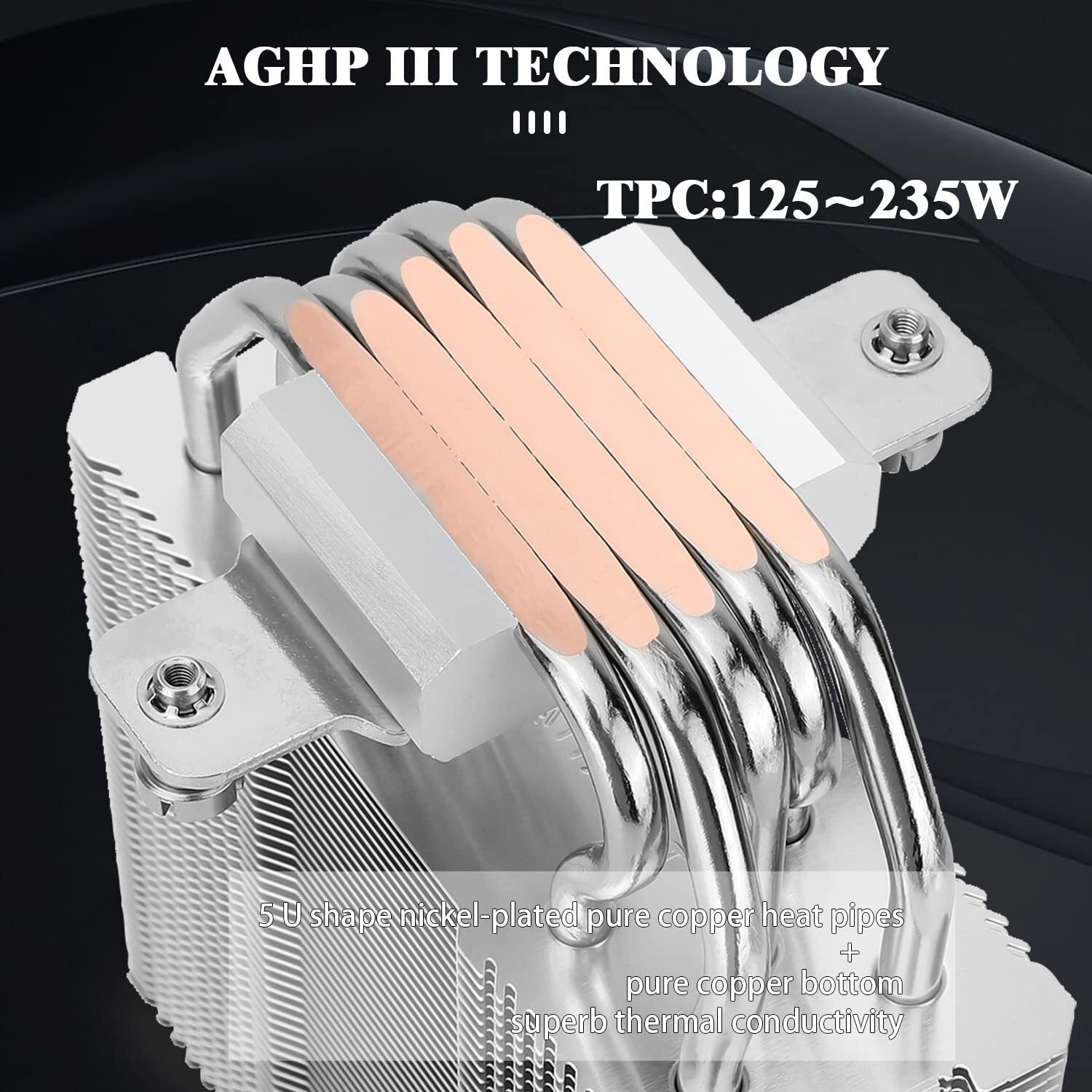 Thermalright Assassin King 120 Se Cpu Air Cooler  5 Heatpipes  Tl-C12C Pwm Fan  For Amd Am4/Intel Lga1700/1150/1151/1200/Am5