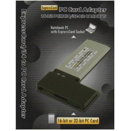 Digigear 16Bit / 32 Bit Cardbus Pcmcia Pc Card To 34 Mm Expresscard Adapter/Reader/Writer