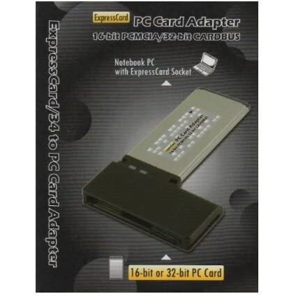 Digigear 16Bit / 32 Bit Cardbus Pcmcia Pc Card To 34 Mm Expresscard Adapter/Reader/Writer