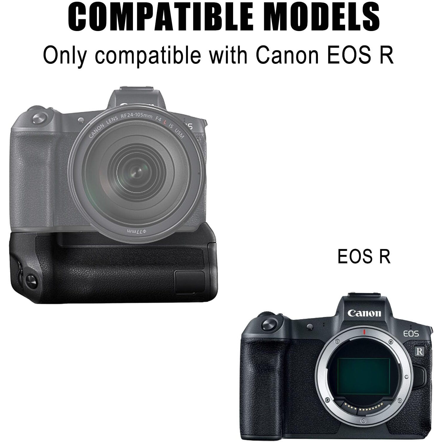 Happypopo Eos R Battery Grip For Canon Eos R Digital Camera(Not For Eos Rp Camera)