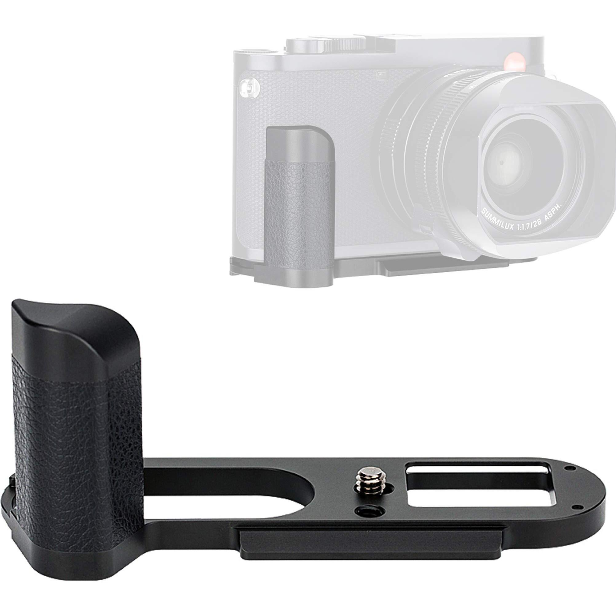 Jjc Hg-Q2 Leica Q2 Hand Grip  Arca Swiss Type Quick Release Qr  Anti Slip Metal Holder Hand Grip  Aluminum Aloy  Compatible With Leica Q2  Replaces Leica 19540 Handgrip