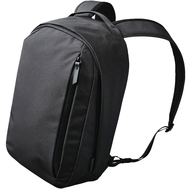 Alpaka Metro Backpack - Compact Edc Laptop Backpack - Made With Recycled Weatherproof Axoflux Army Green 300D Fabric (Black)