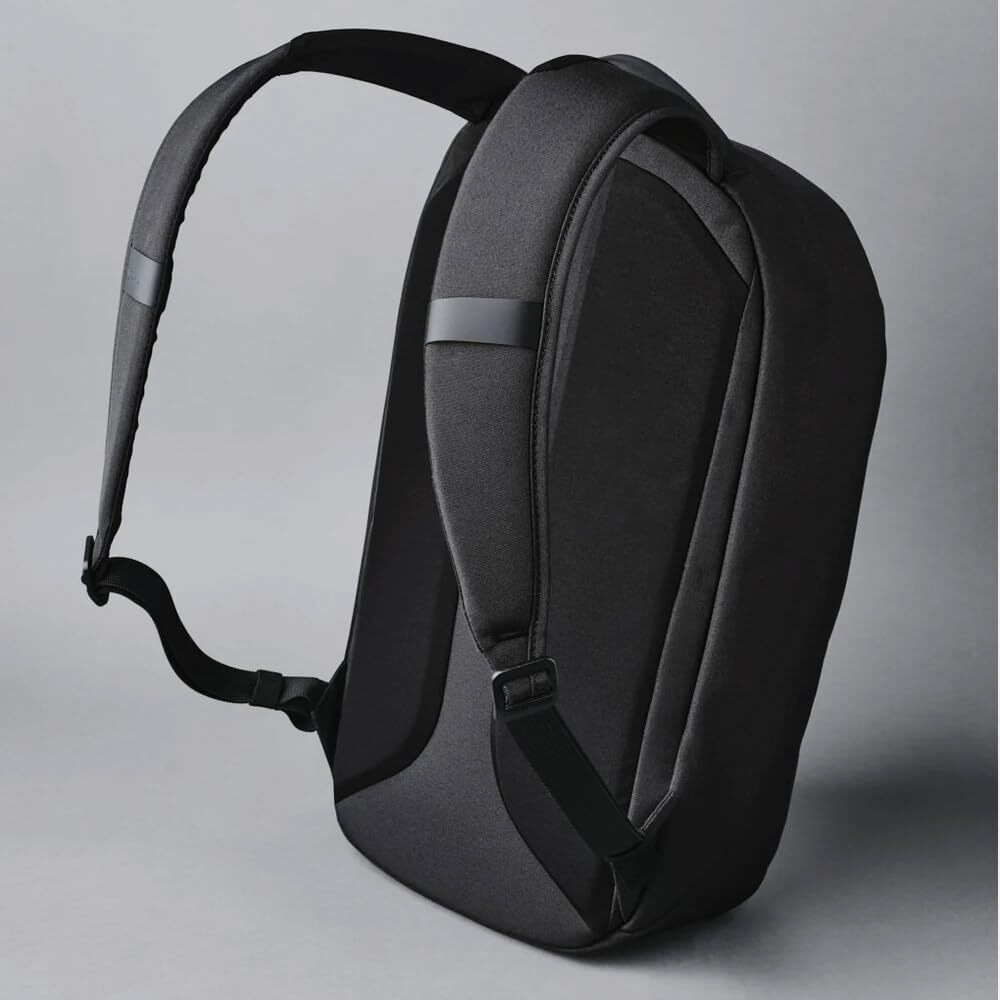 Alpaka Metro Backpack - Compact Edc Laptop Backpack - Made With Recycled Weatherproof Axoflux Army Green 300D Fabric (Black)