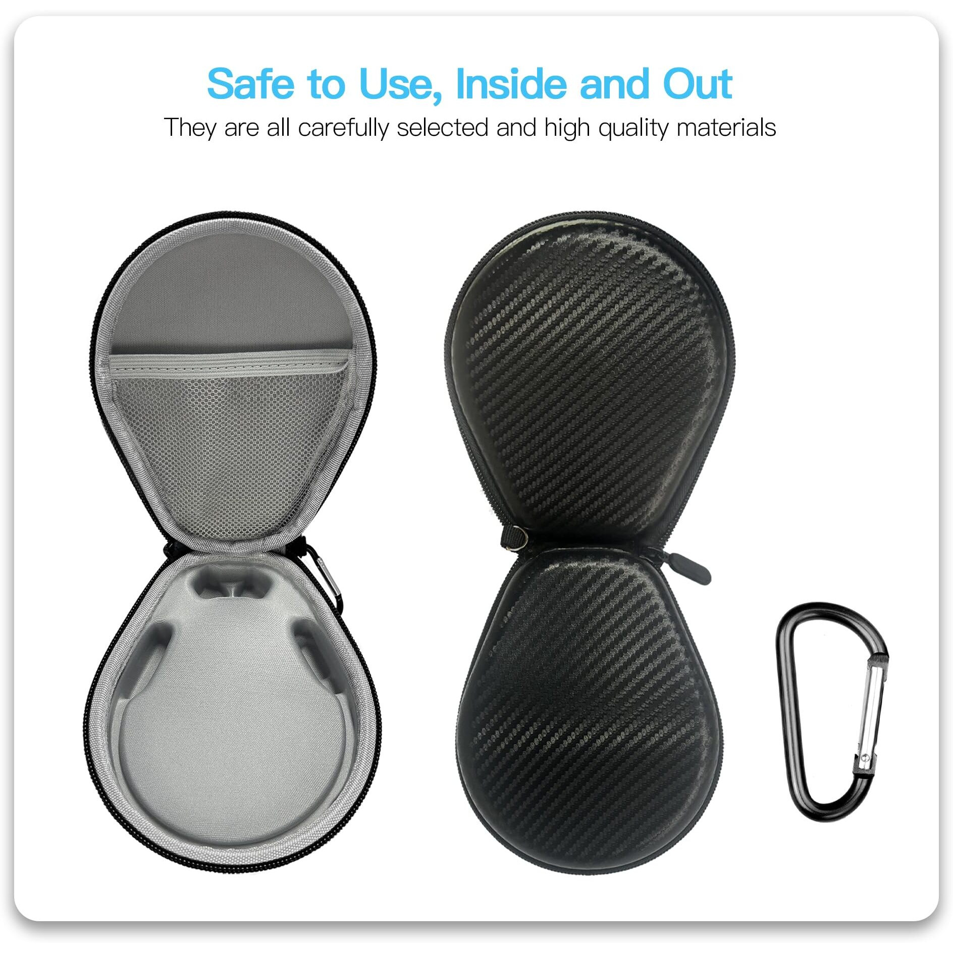 Awinner Compatible For Shokz Case Hard Travel Bag Compatible For Aftershokz Aeropex As800 Shokz Openrun Pro Openswim Openswim Pro Openrun Openrun Mini Opencomm Bone Conduction Headphones