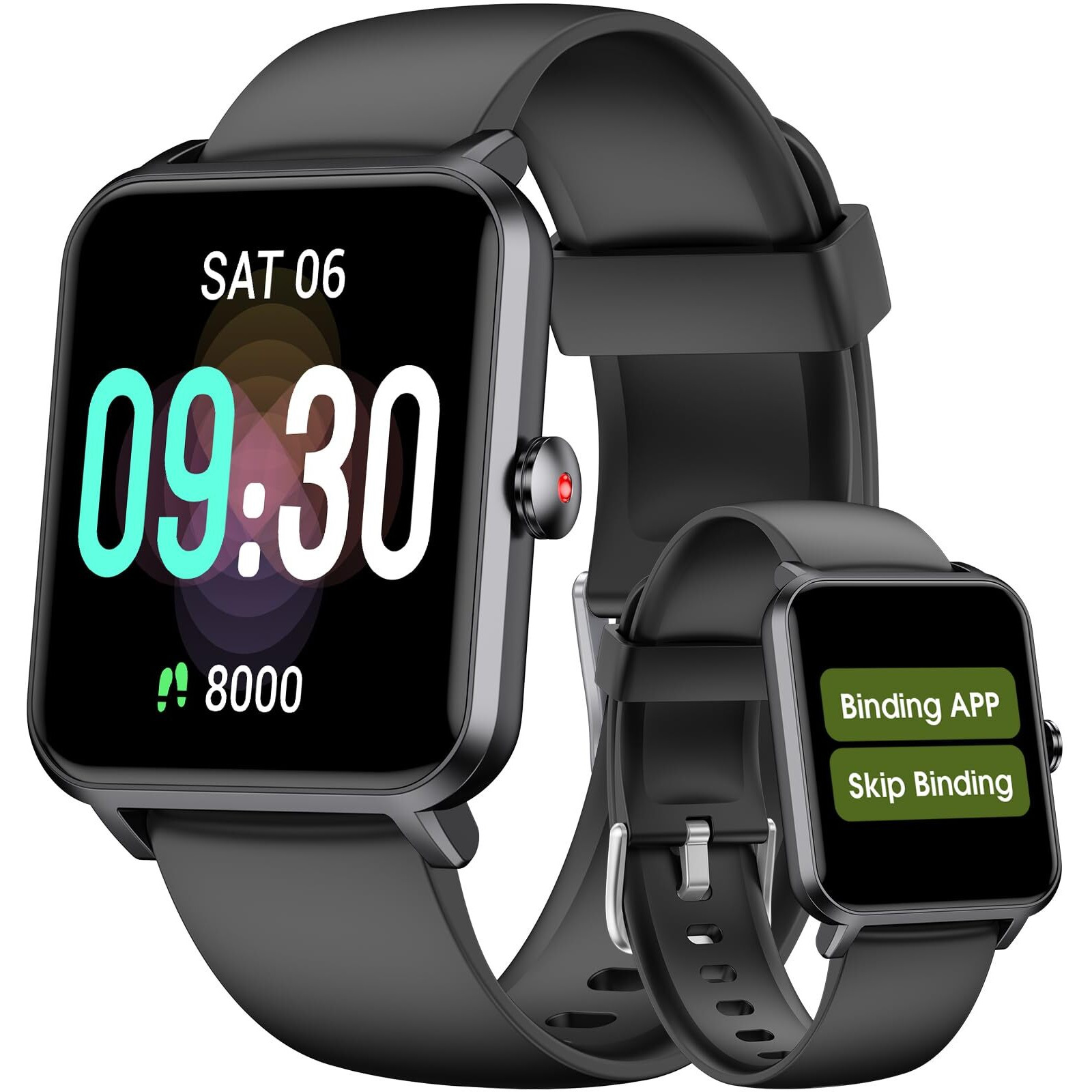 Imzuc Smart Watch For Senior Pedometer  No App/Phone Required Step Tracker  Waterproof Fitness Tracker With Step Counter Stopwatch Sleep Tracker For Teenagers