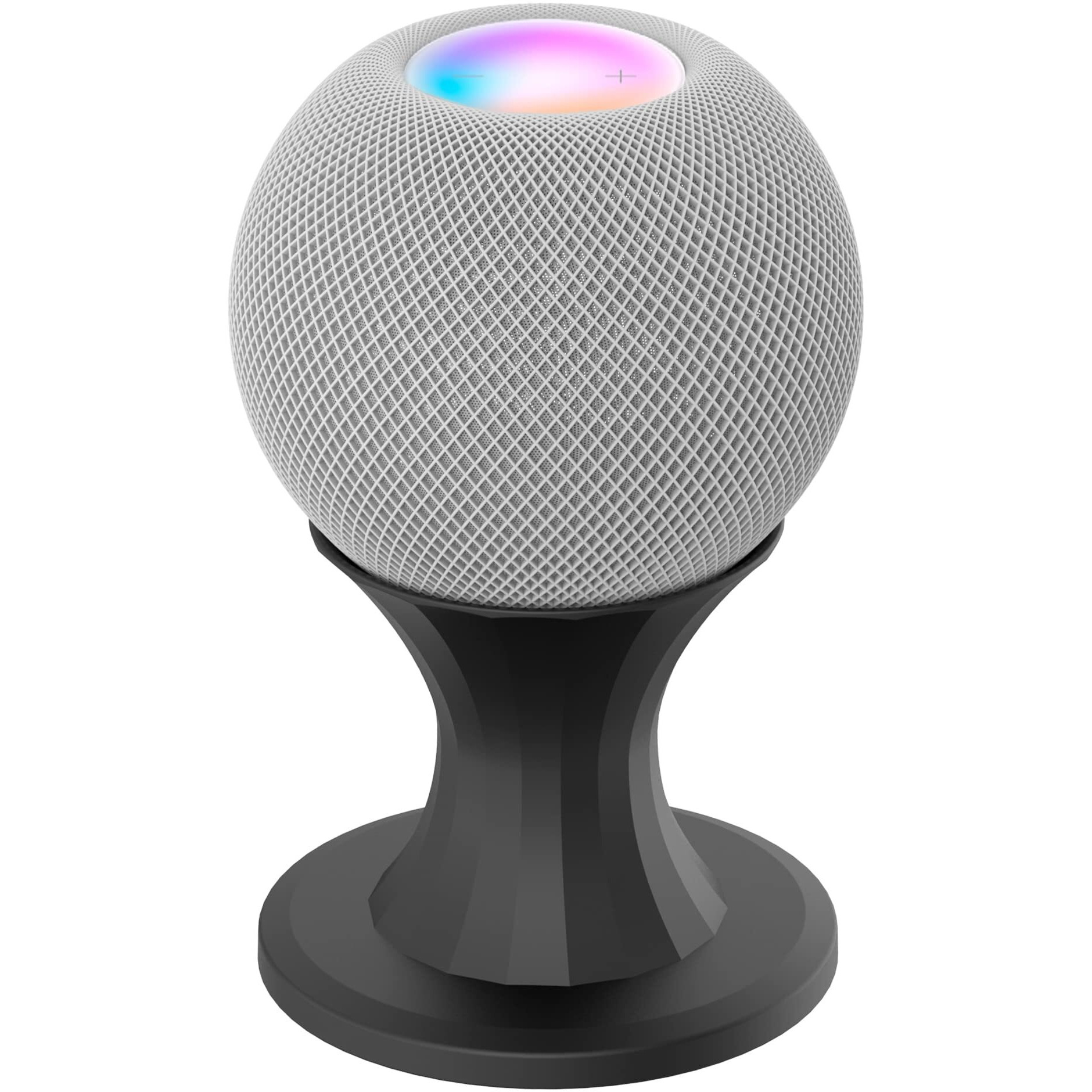 Ouligei Top-Notch Quality Homepod Mini Stand Mount  Homepod Mini Holder With In-Built Cable Management System  No Screws Needed - An Elegant Space Saving Accessory