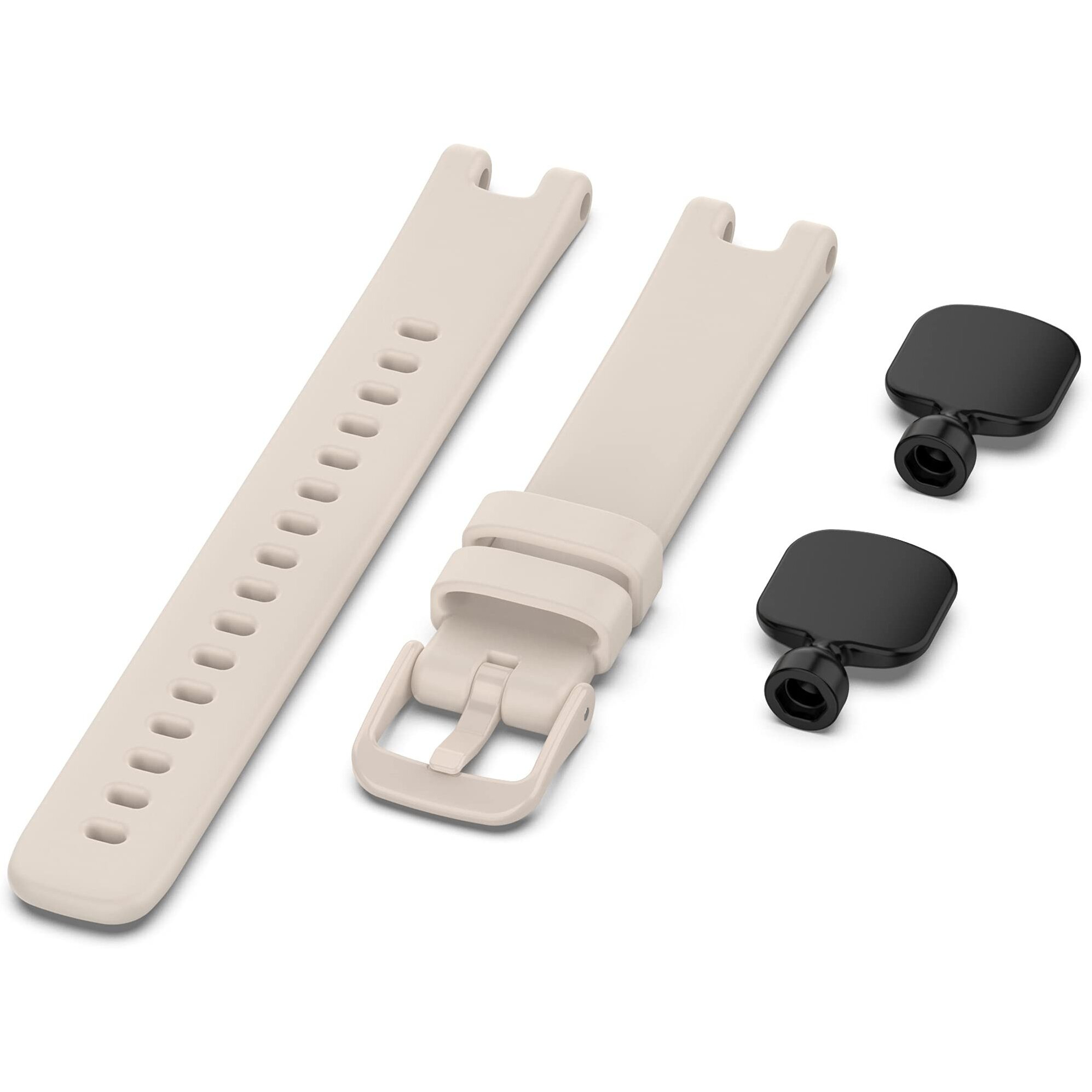 Compatible With Garmin Lily Bands For Women Men  Feminine Sport Silicone Replacement Bands Wristbands Bracelet Accessory Watch Straps For Garmin Lily Womens Smartwatch (Gray)