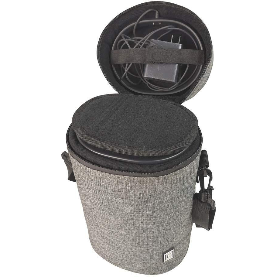 Emaquin Travel And Storage Carrying Case For Sonos Move/Sonos Move 2 Speaker(Both Compatible With Sonos Move/Move 2 And Charging Base Sliver Grey)