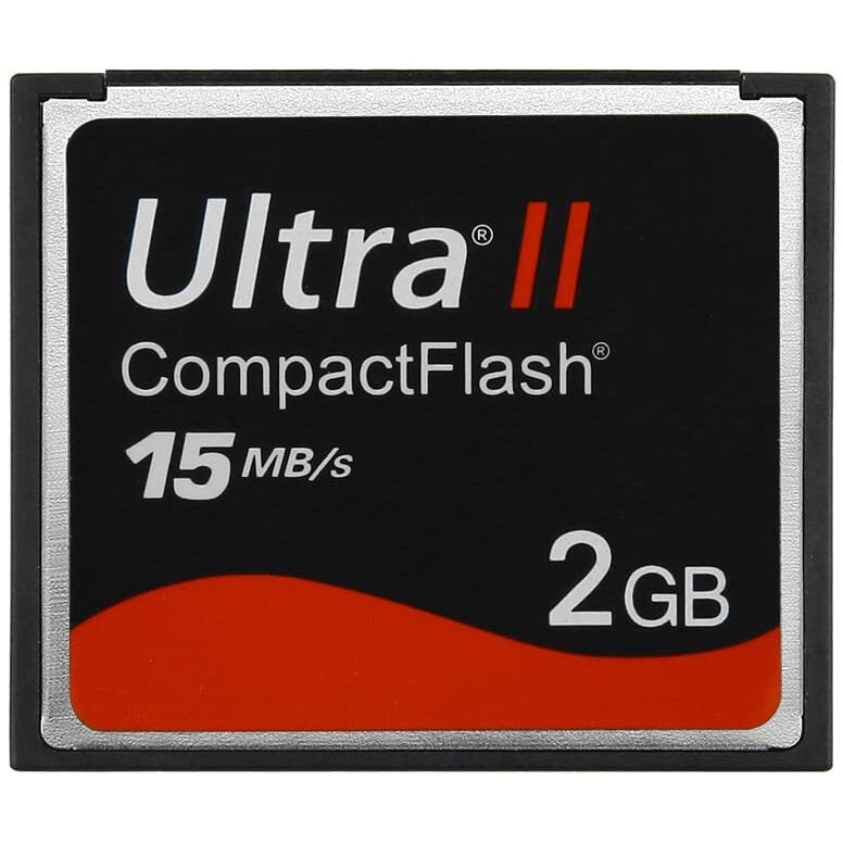 2 Gb Ultra Ii Compact Flash Memory Card 15Mb/S (Sdcfh-002G-A11) Slr Camera Card