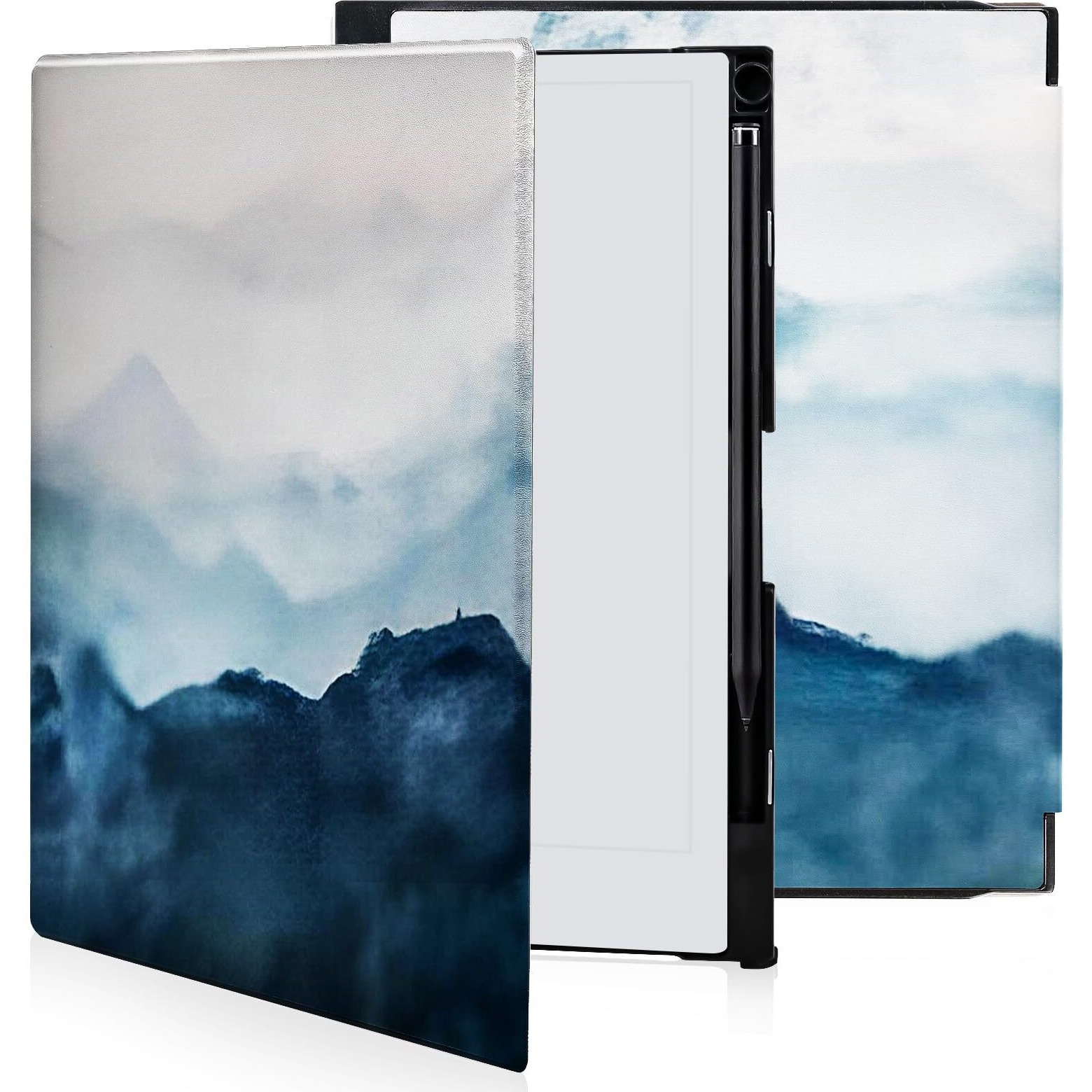 Qiofearth Case For Remarkable 2 Paper Tablet 10.3"" 2020 Released Slim Lightweight And Hard Back Shell Protective Cover With Built-In Pen Holder Comes With Remarkable 2 Pen Tips